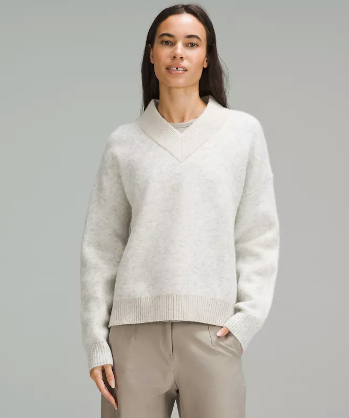 Women's Alpaca Wool-Blend V-Neck Sweater lululemon