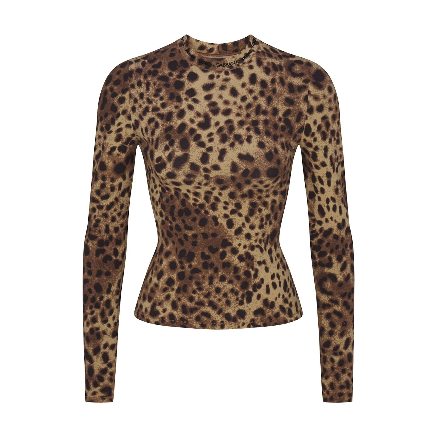 skims x dolce leopard top