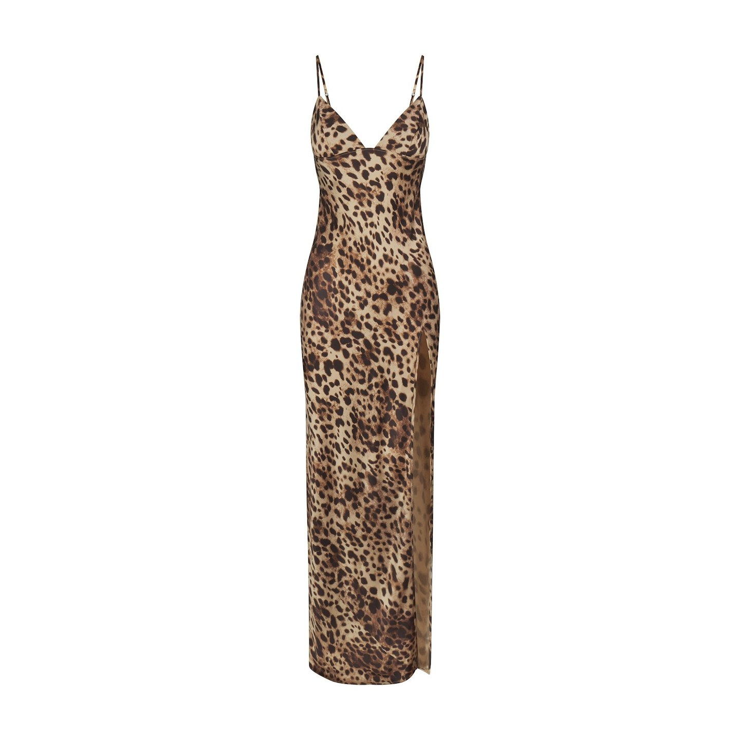 dolce x skims leopard dress