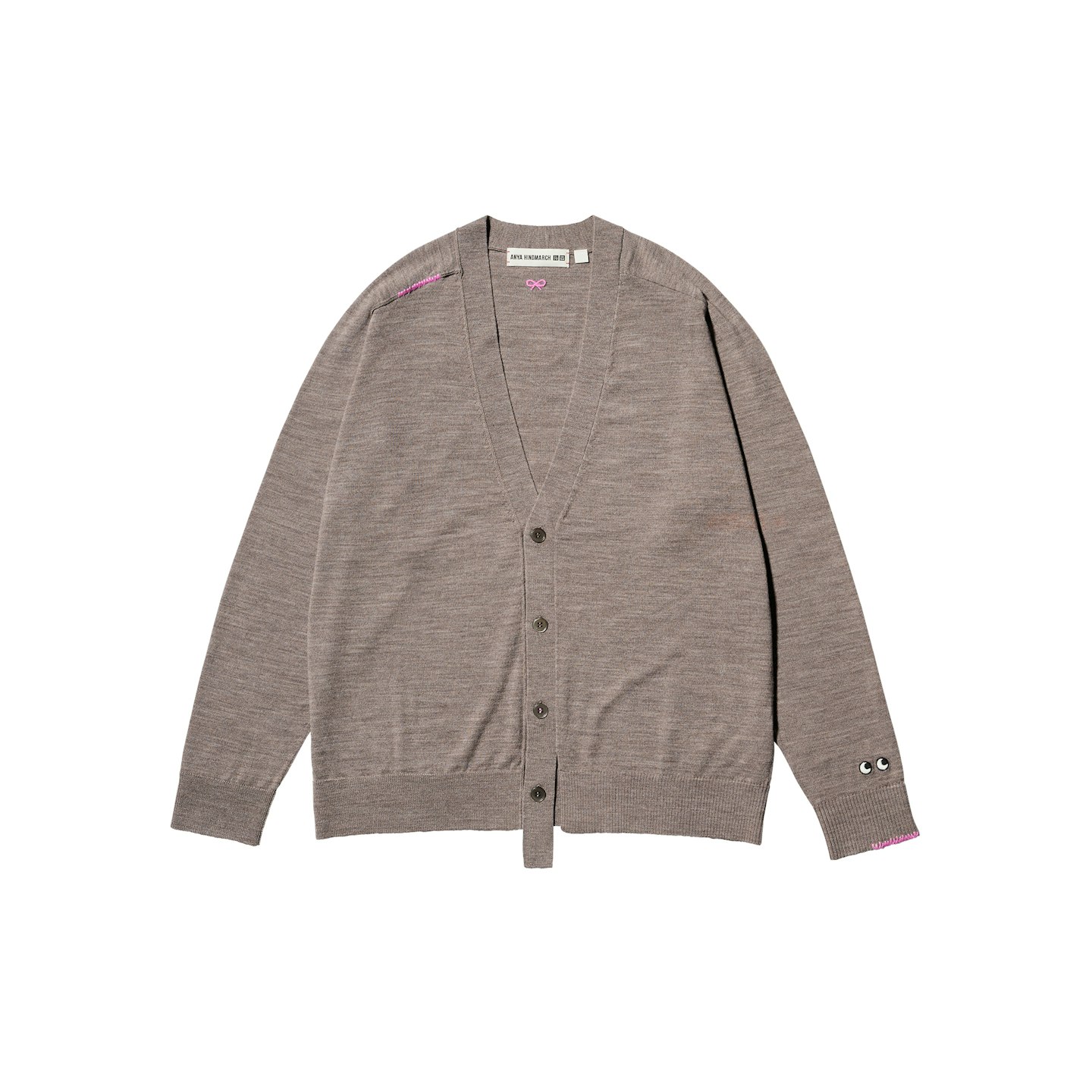 uniqlo x anya hindmarch cardigan