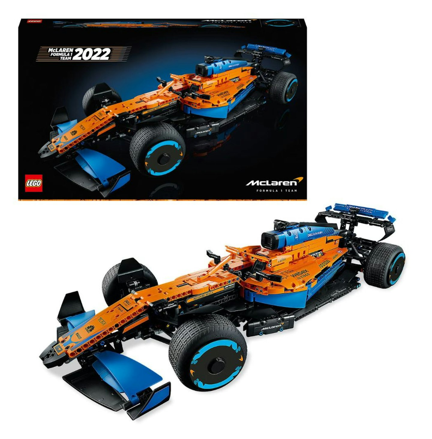 LEGO Technic: McLaren Formula 1 2022 Race Car Model Set 42141