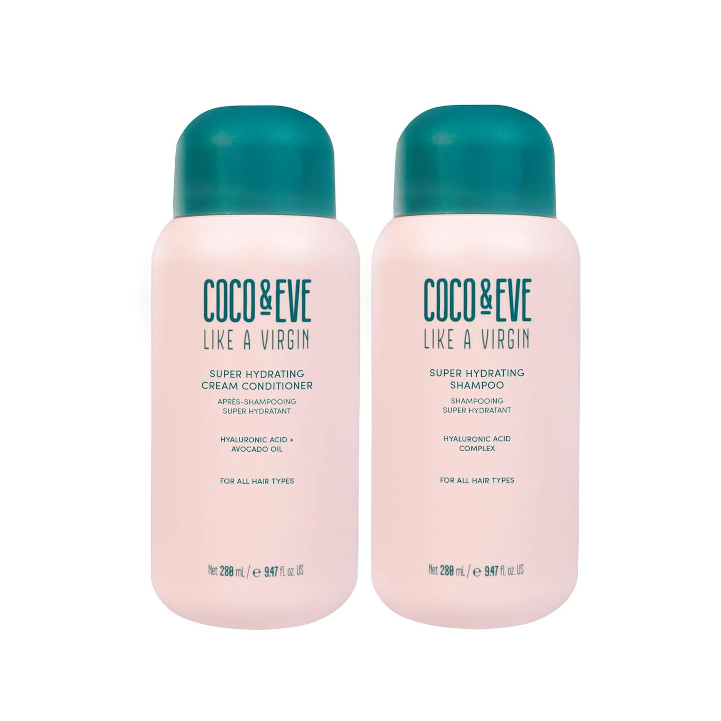 Coco & Eve Like A Virgin Shampoo & Conditioner Bundle Kit 