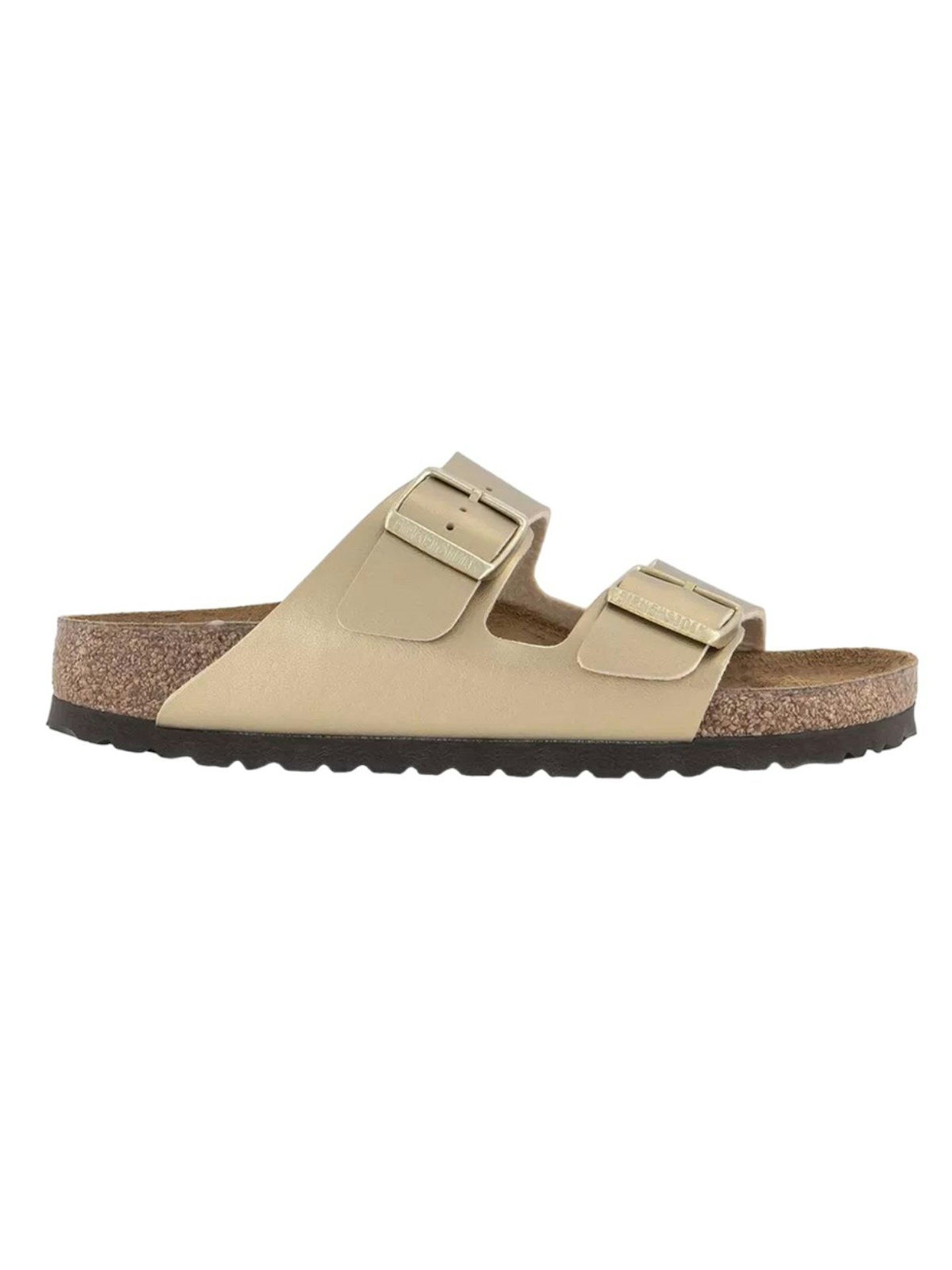 Arizona Two Strap Sandals - Glamour Gold