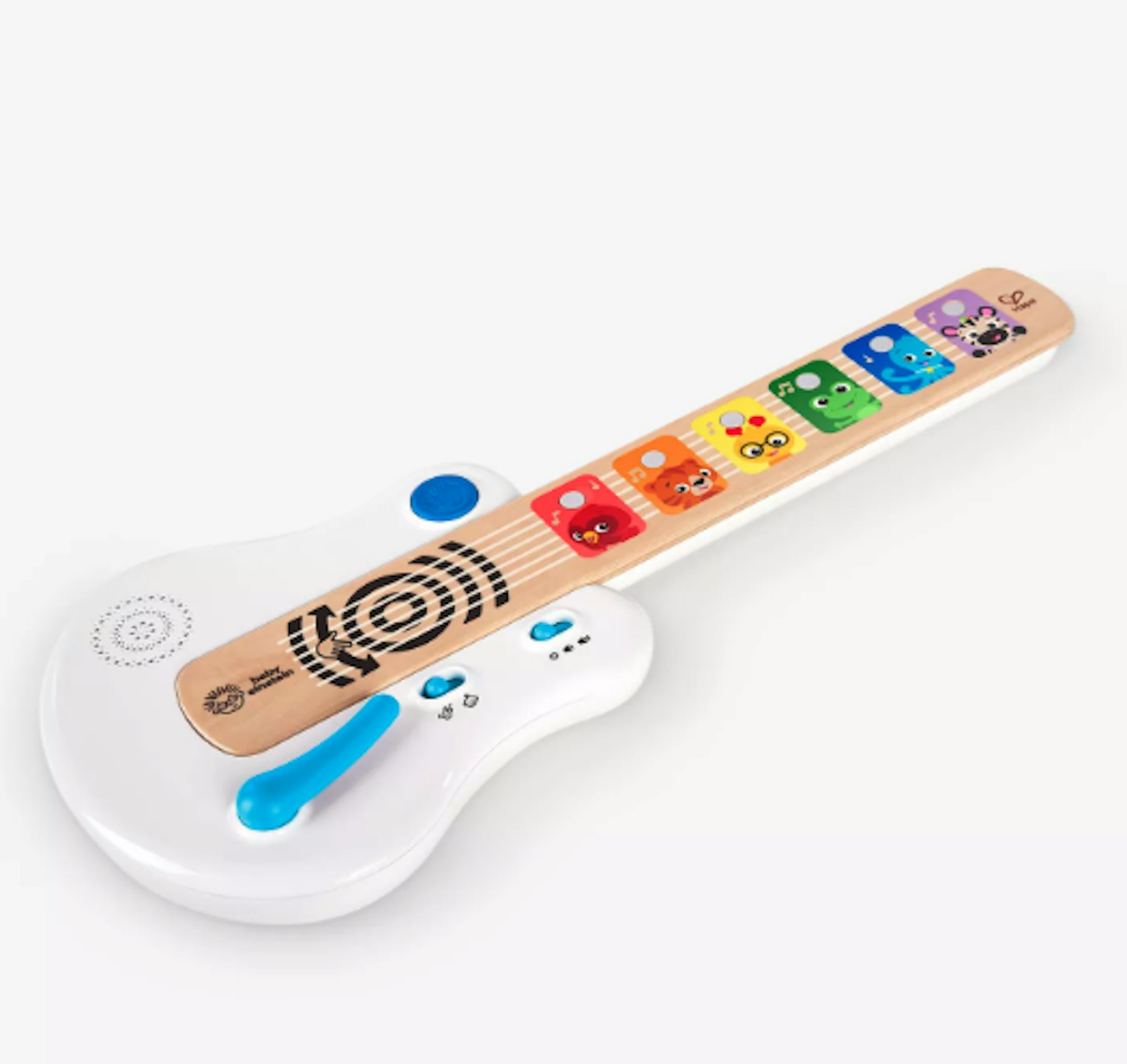 Baby Einstein Strum Along Songs Magic Touch Wooden Musical Light Up Toy Guitar