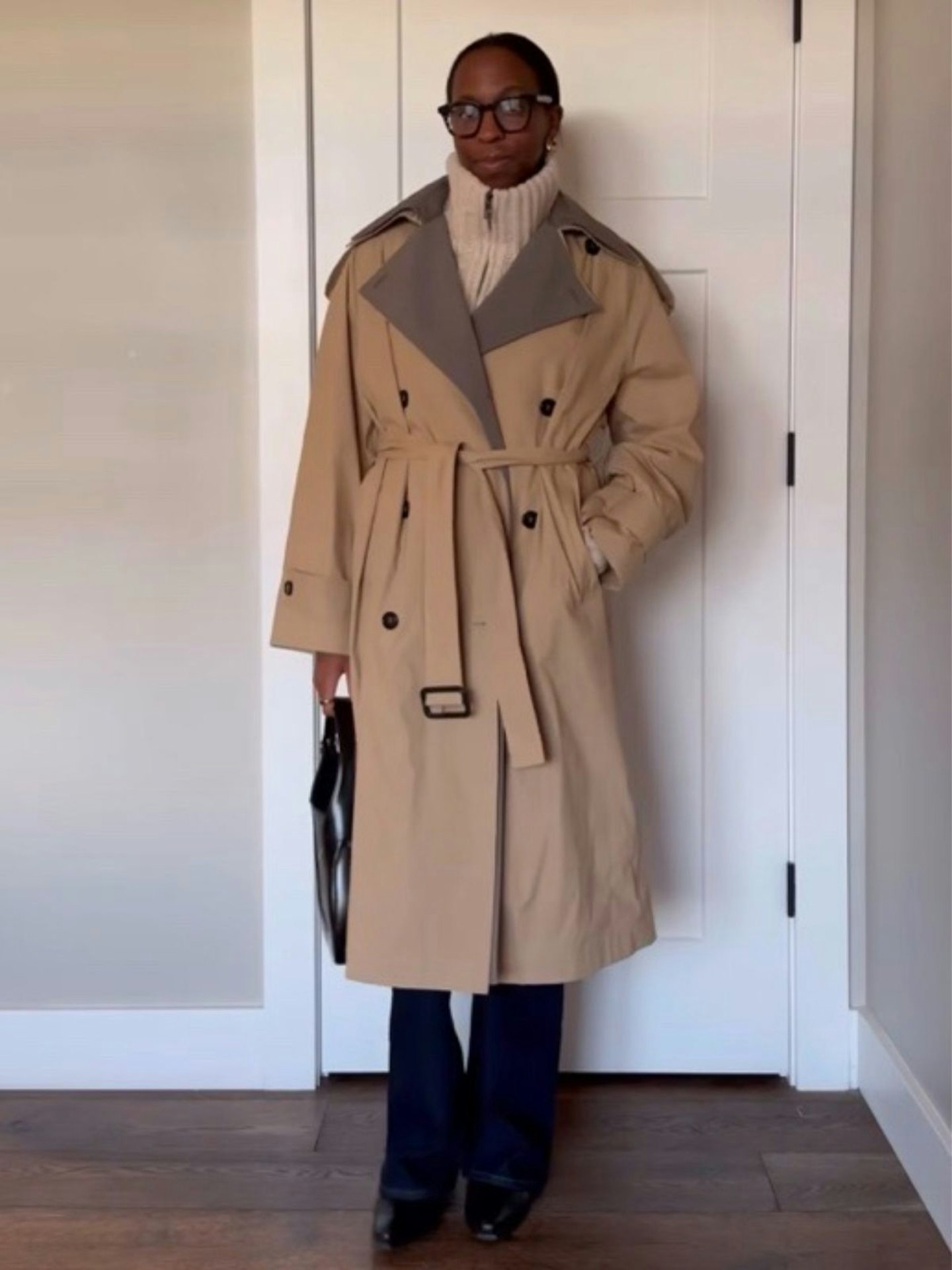 COS Longline Trench Coat Sale