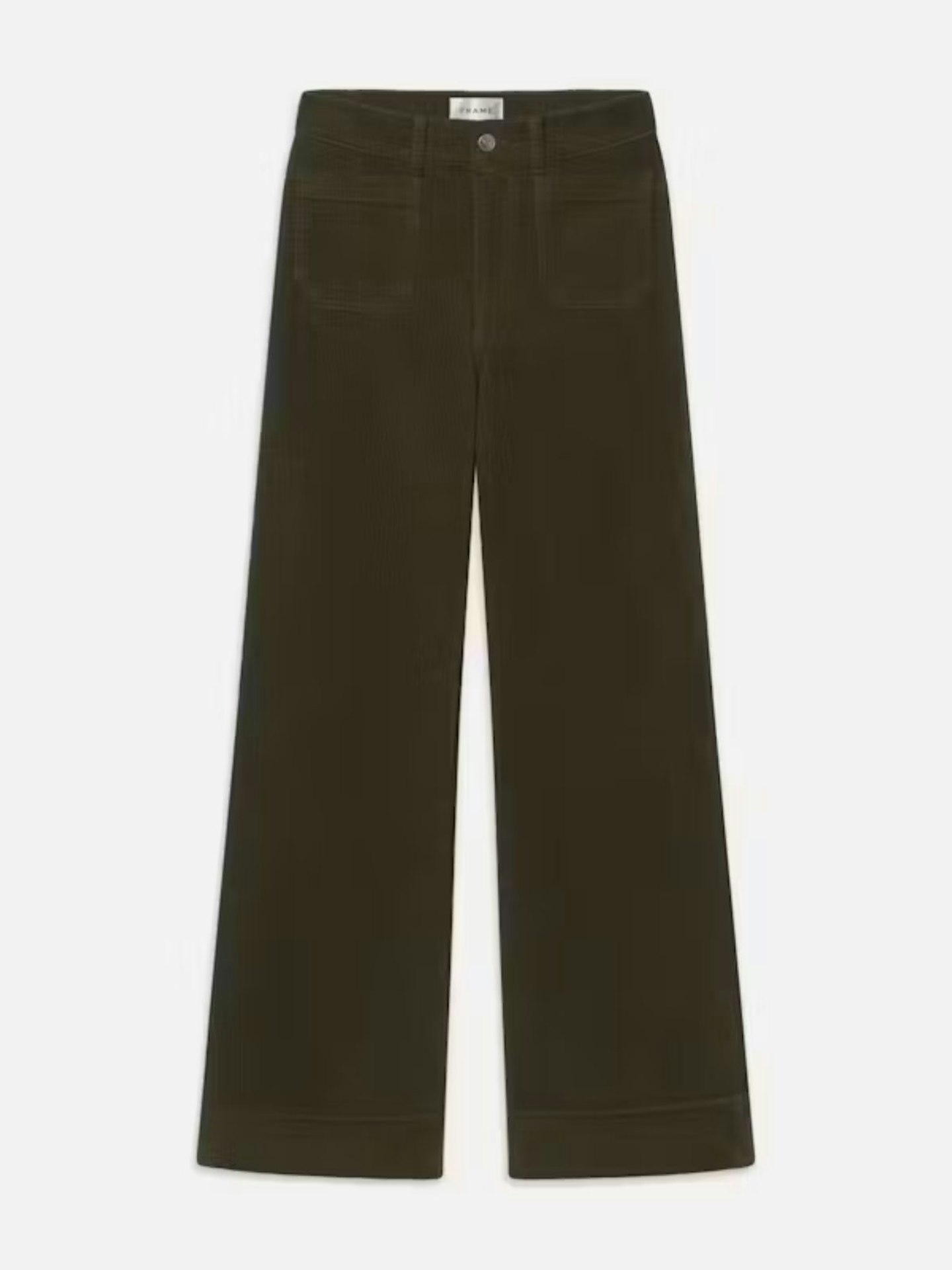 Frame, 70's Cropped Wide Leg Corduroy 