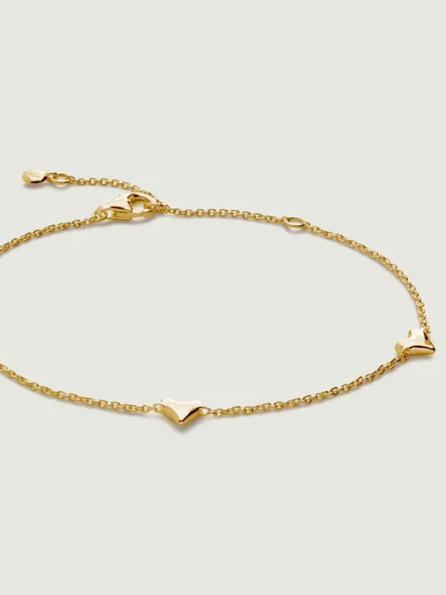 Heart Station Chain Bracelet