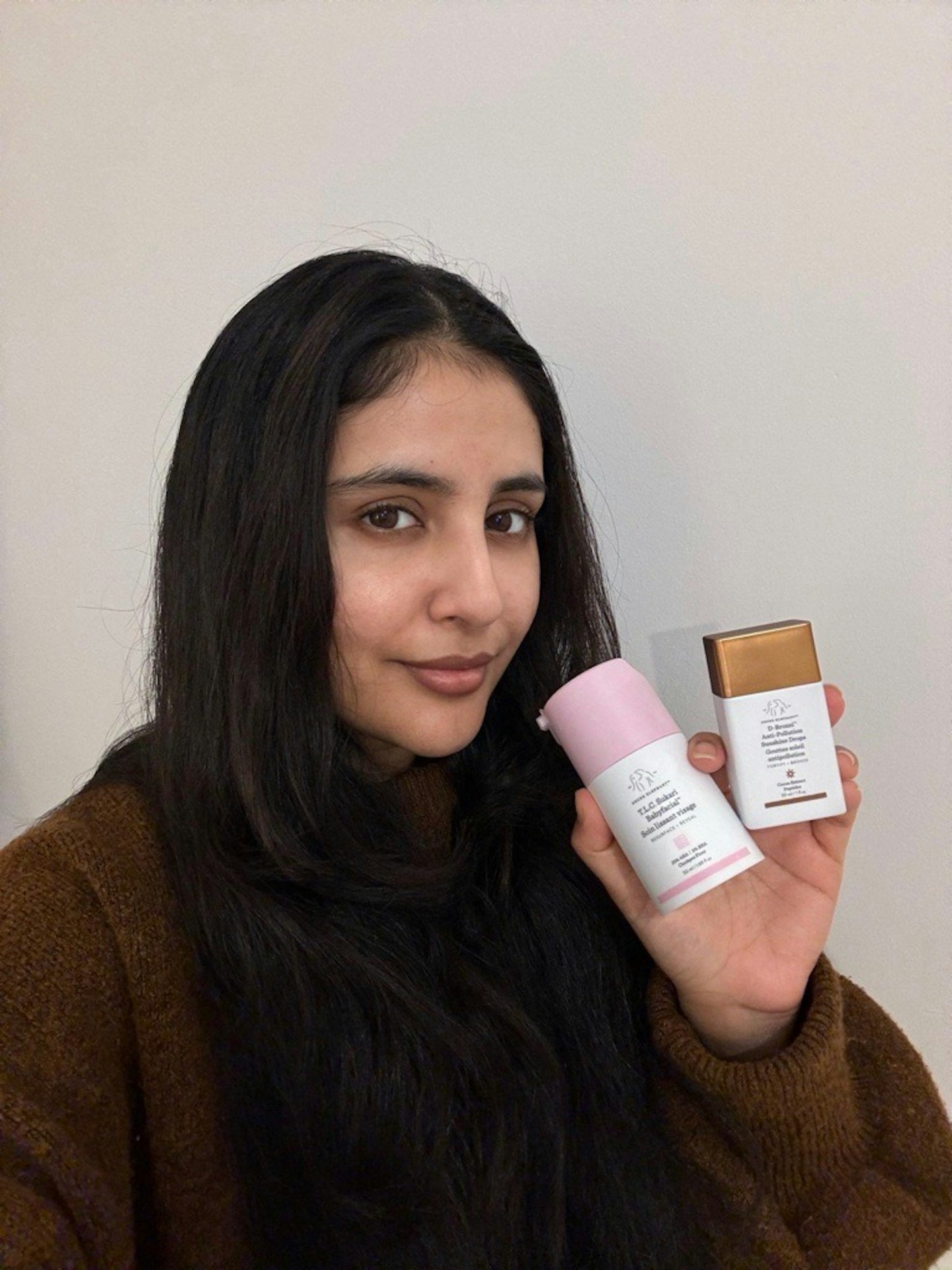 Beauty writer Sameeha Shaikh testing Drunk Elephant's best buys