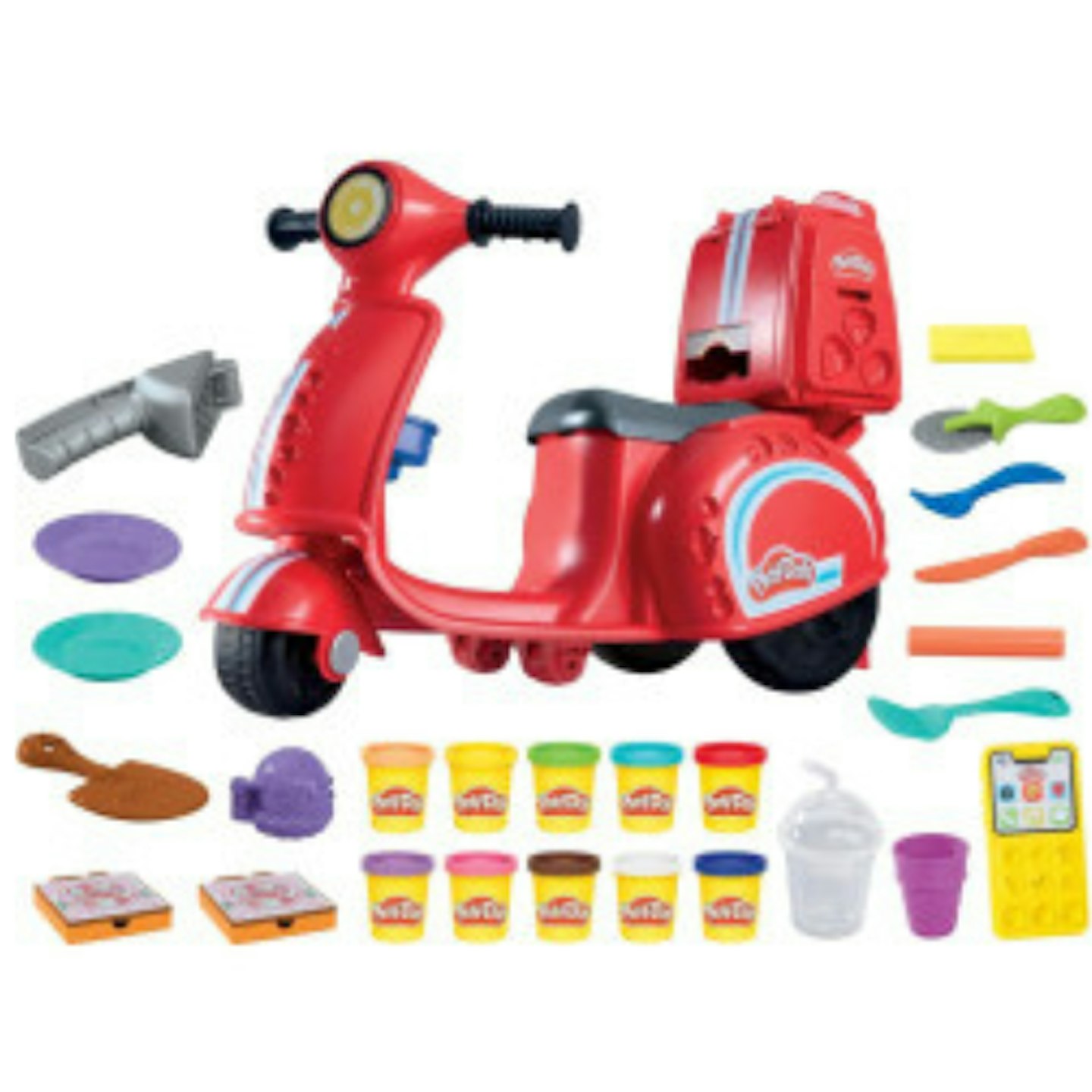  Play-Doh Pizza Delivery Scooter Playset