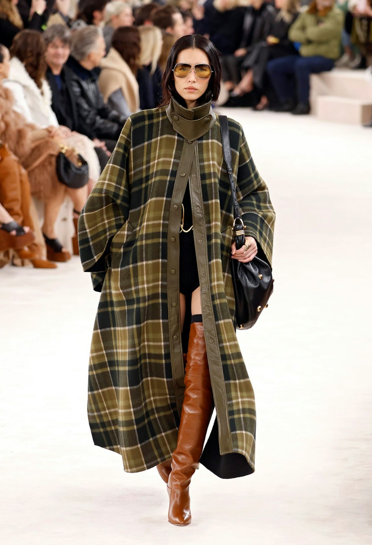 Suddenly, I'm Seeing This M&S Checked Coat Everywhere