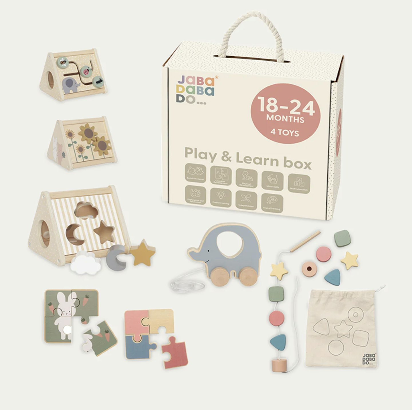 Jabadabado Play and Learn Box 18 to 24 Months