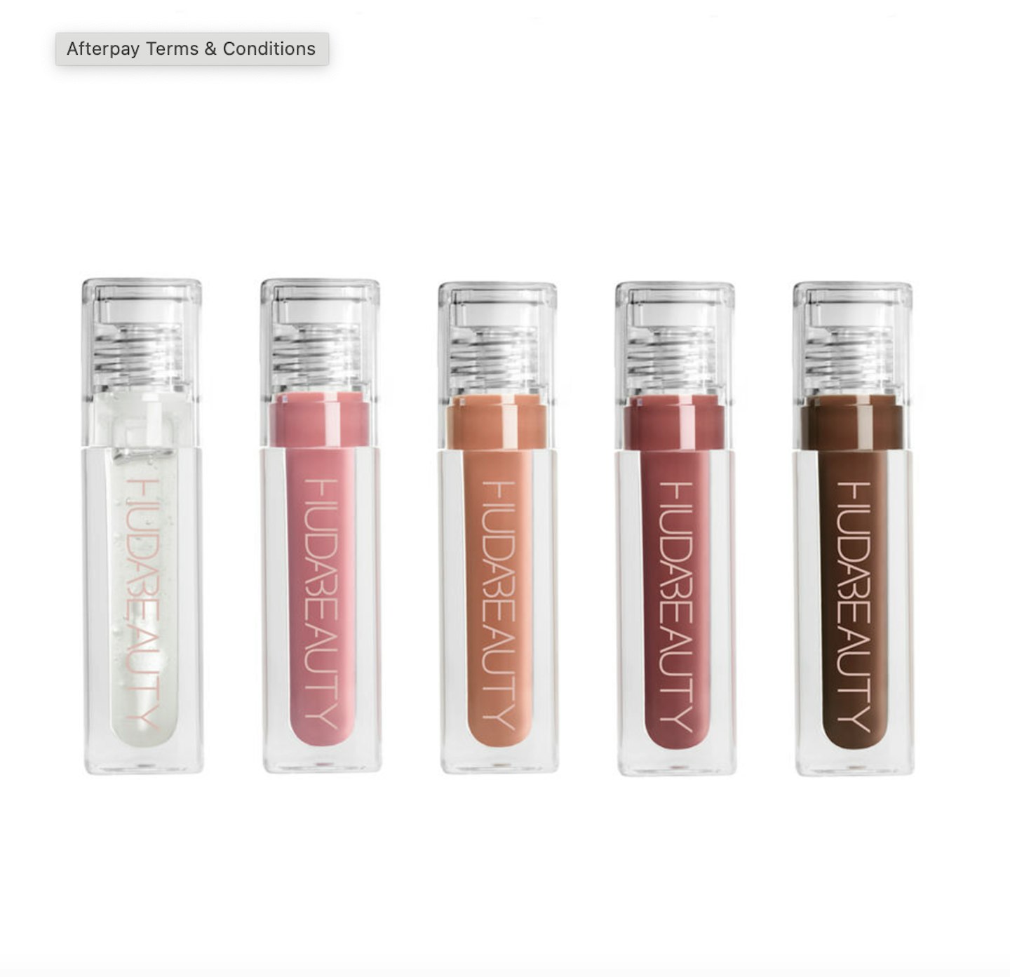 Huda Beauty Faux Filler Lip Gloss Discovery Kit