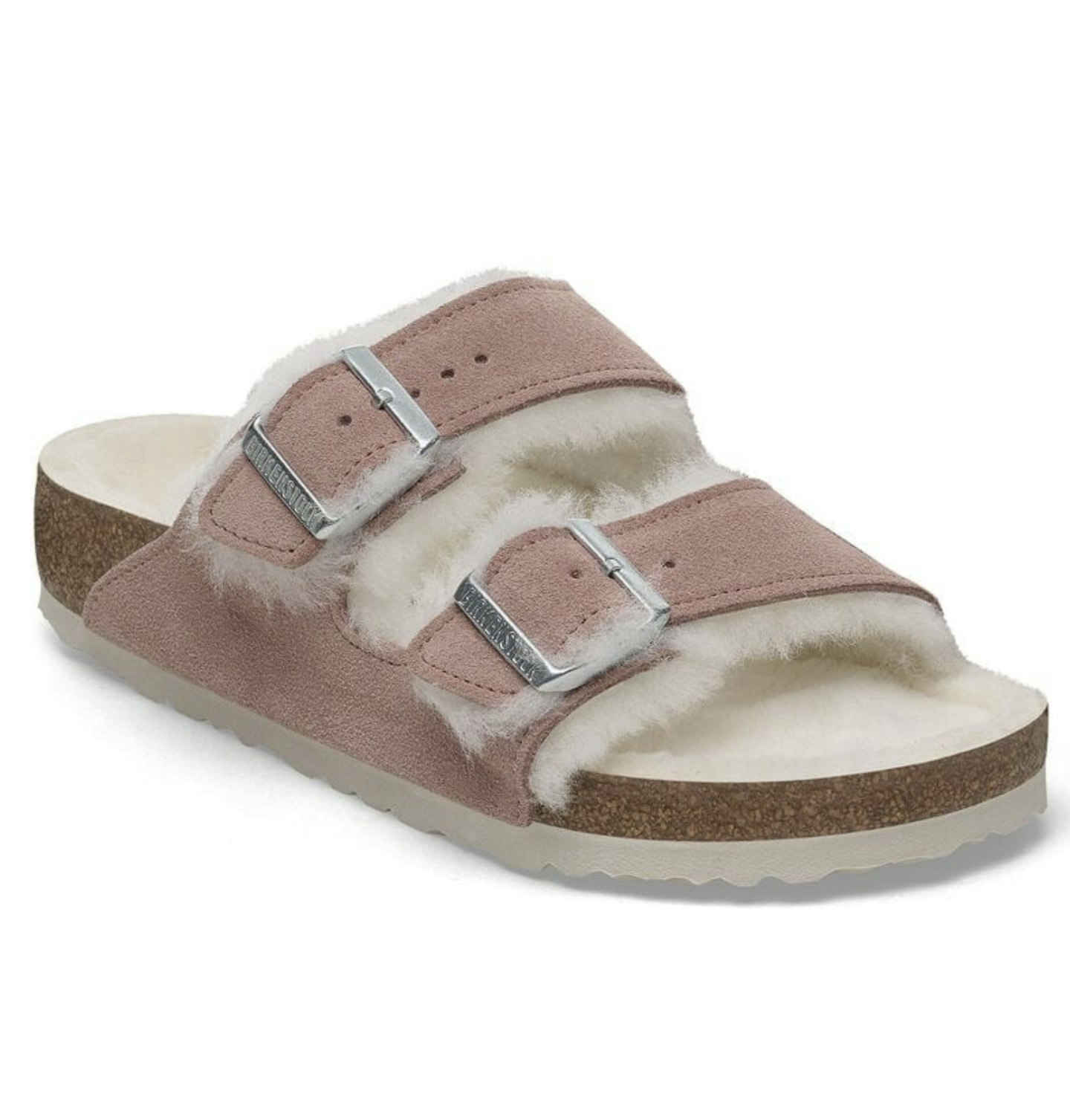 Arizona Shearling - Pink Suede