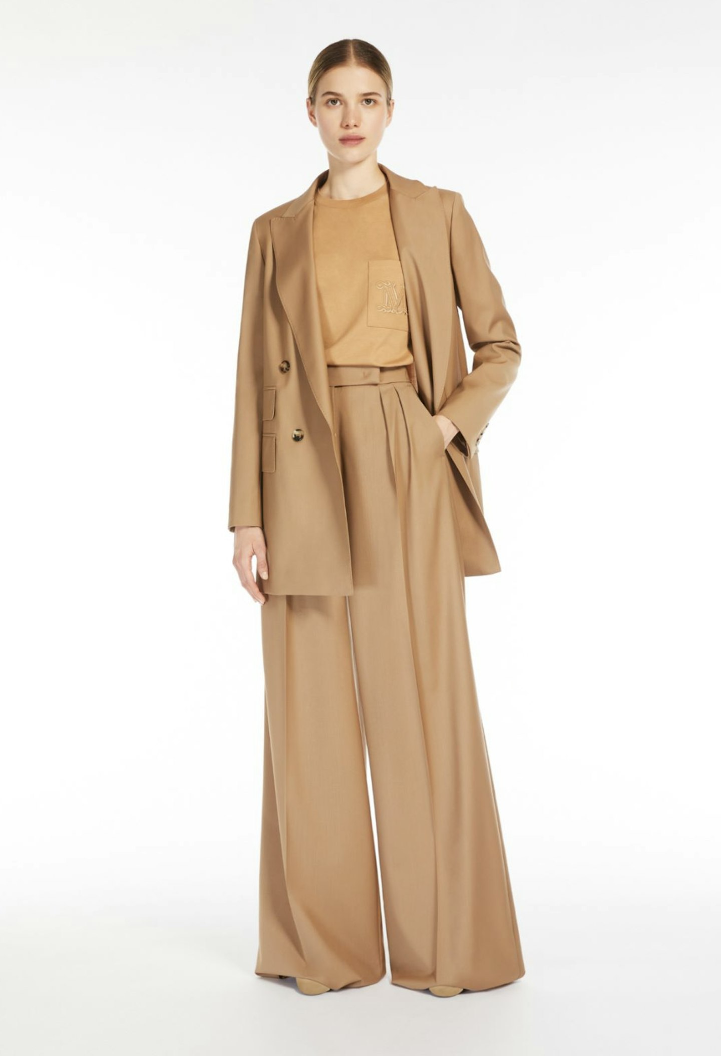 Max Mara beige trousers