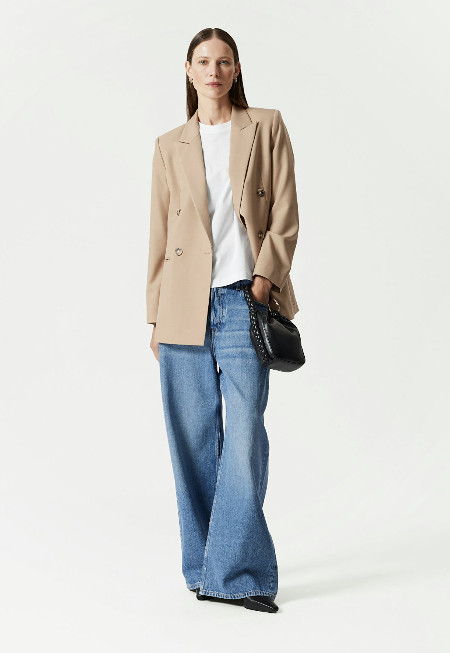 & Other Stories beige blazer