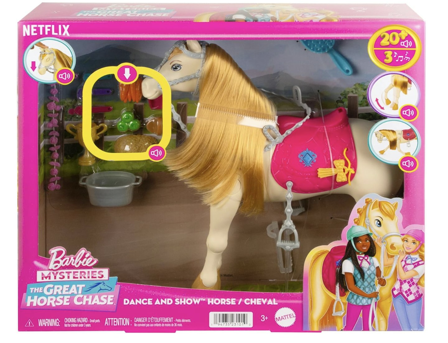 Barbie Toy Horse with Sounds