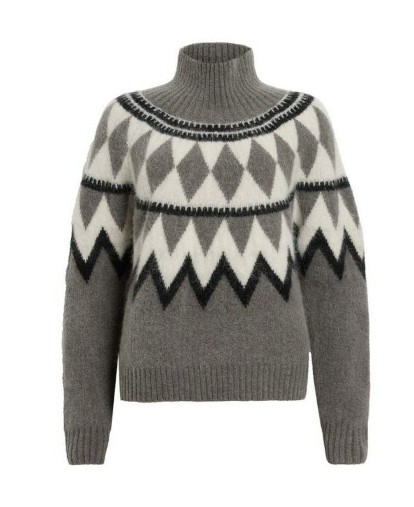 AllSaints, Tara Fair Isle Wool Jumper