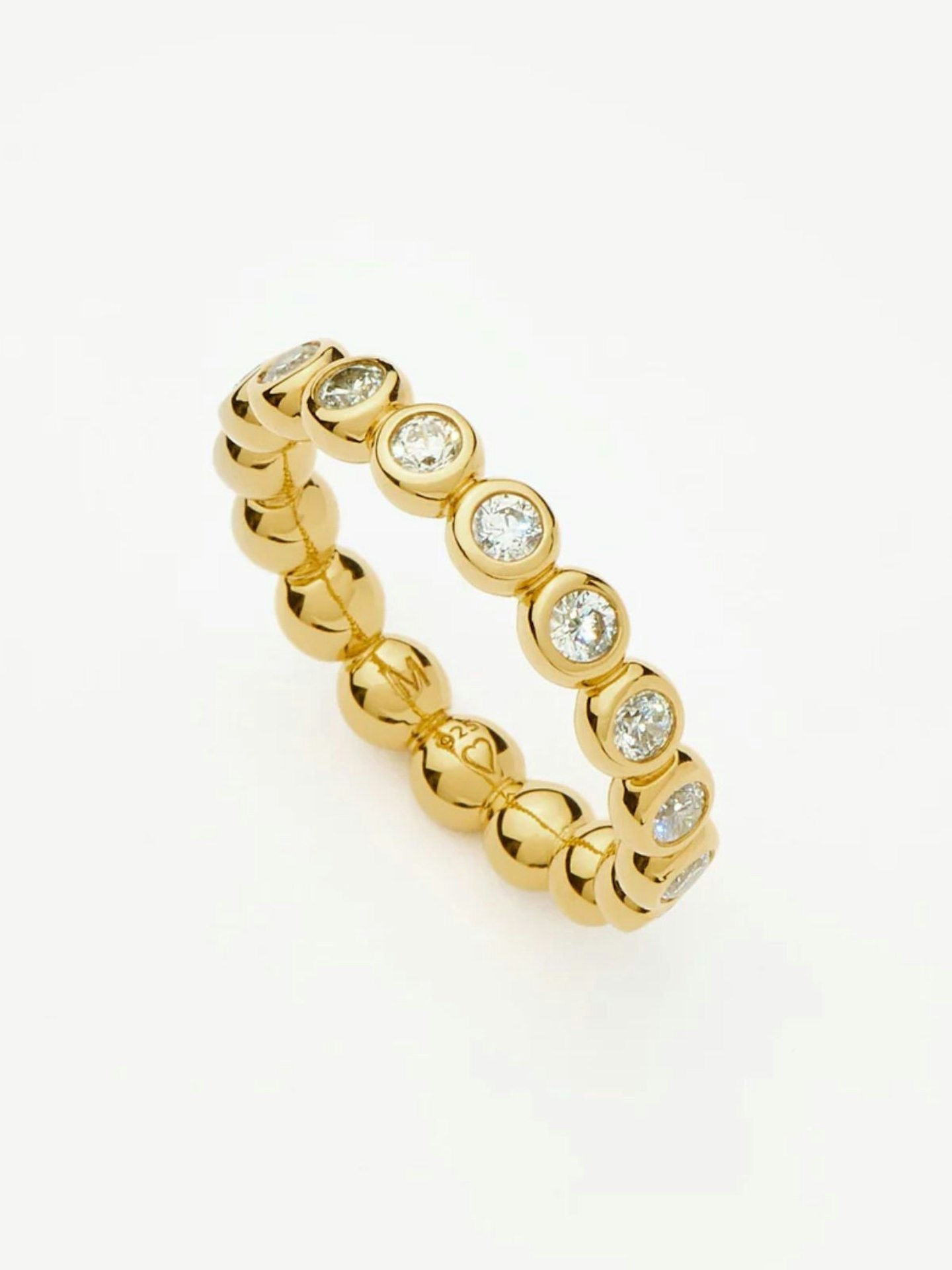 Tennis Eternity Stacking Ring