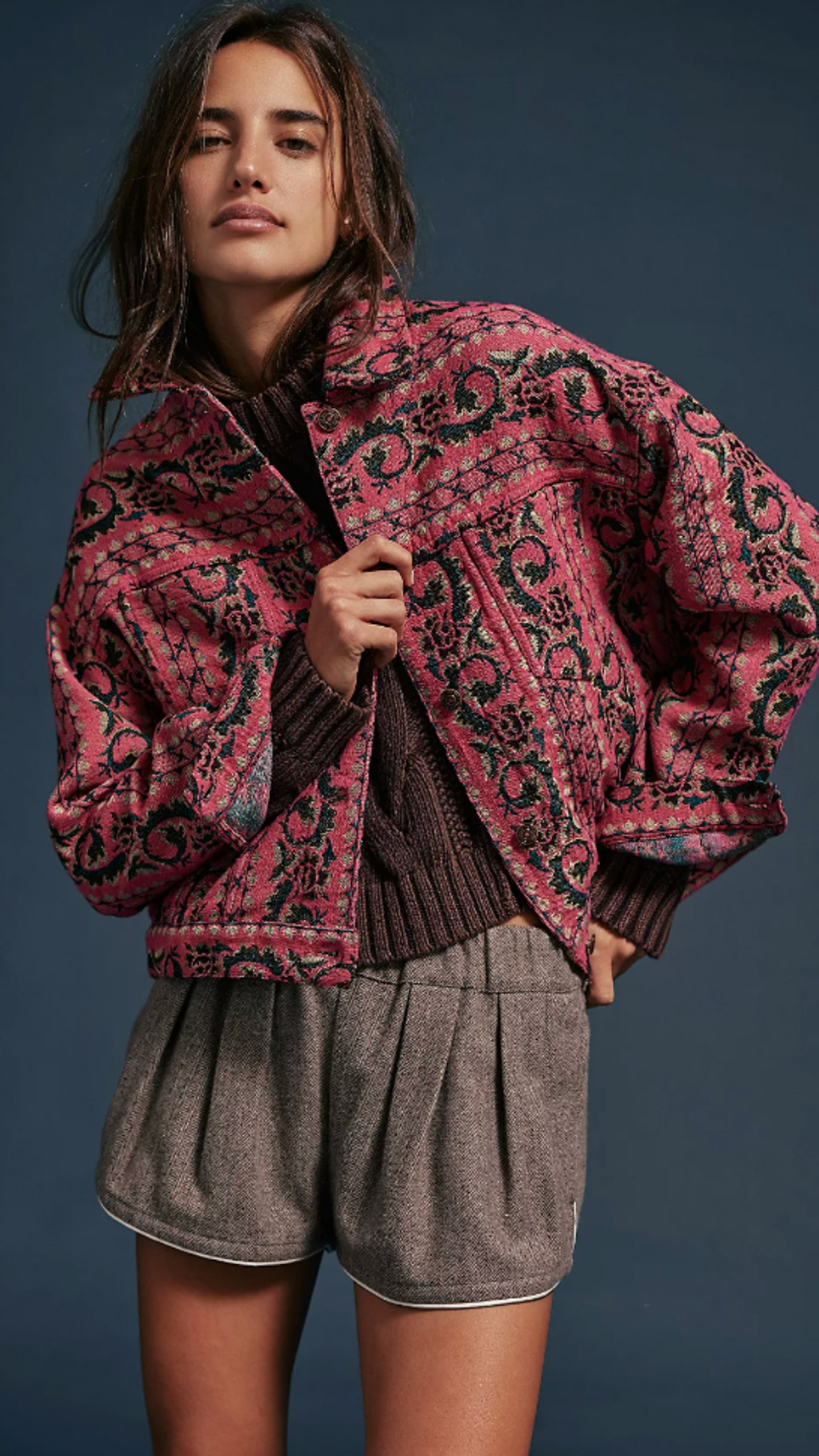 We The Free Opal Swing Jacquard Jacket