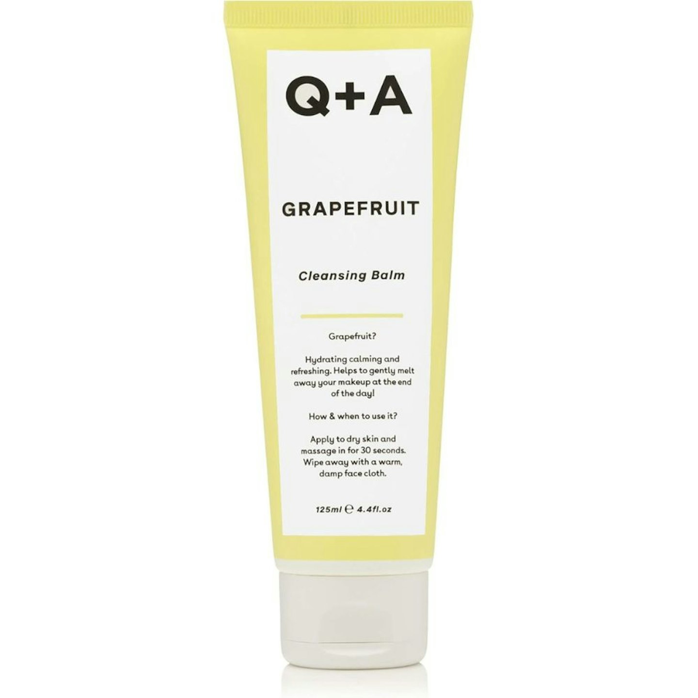 q+a cleansing balm