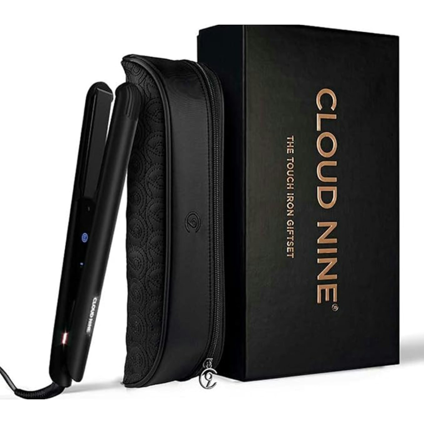 cloud 9 black hair straighteners kit