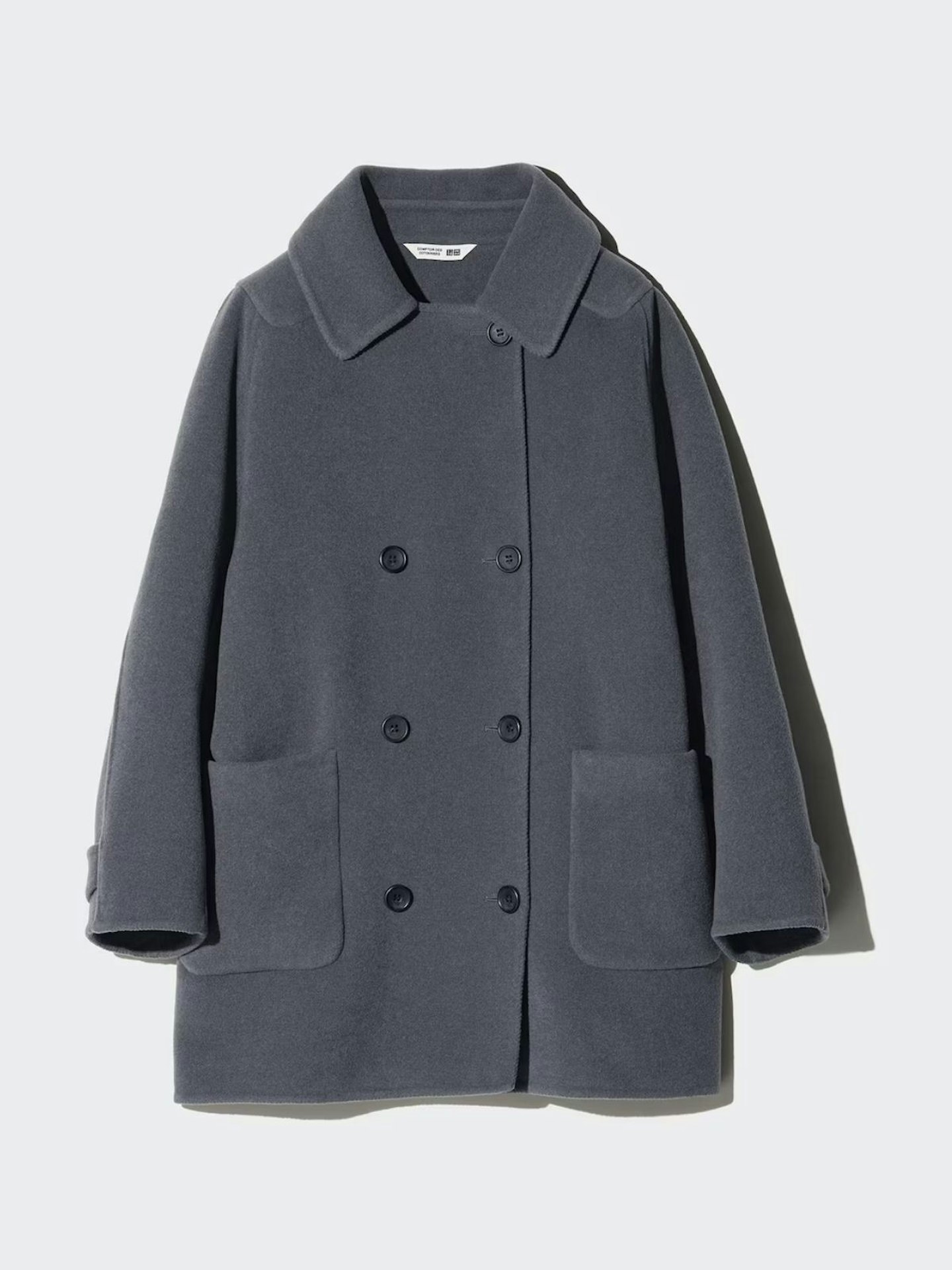 Wool Blend Half Coat