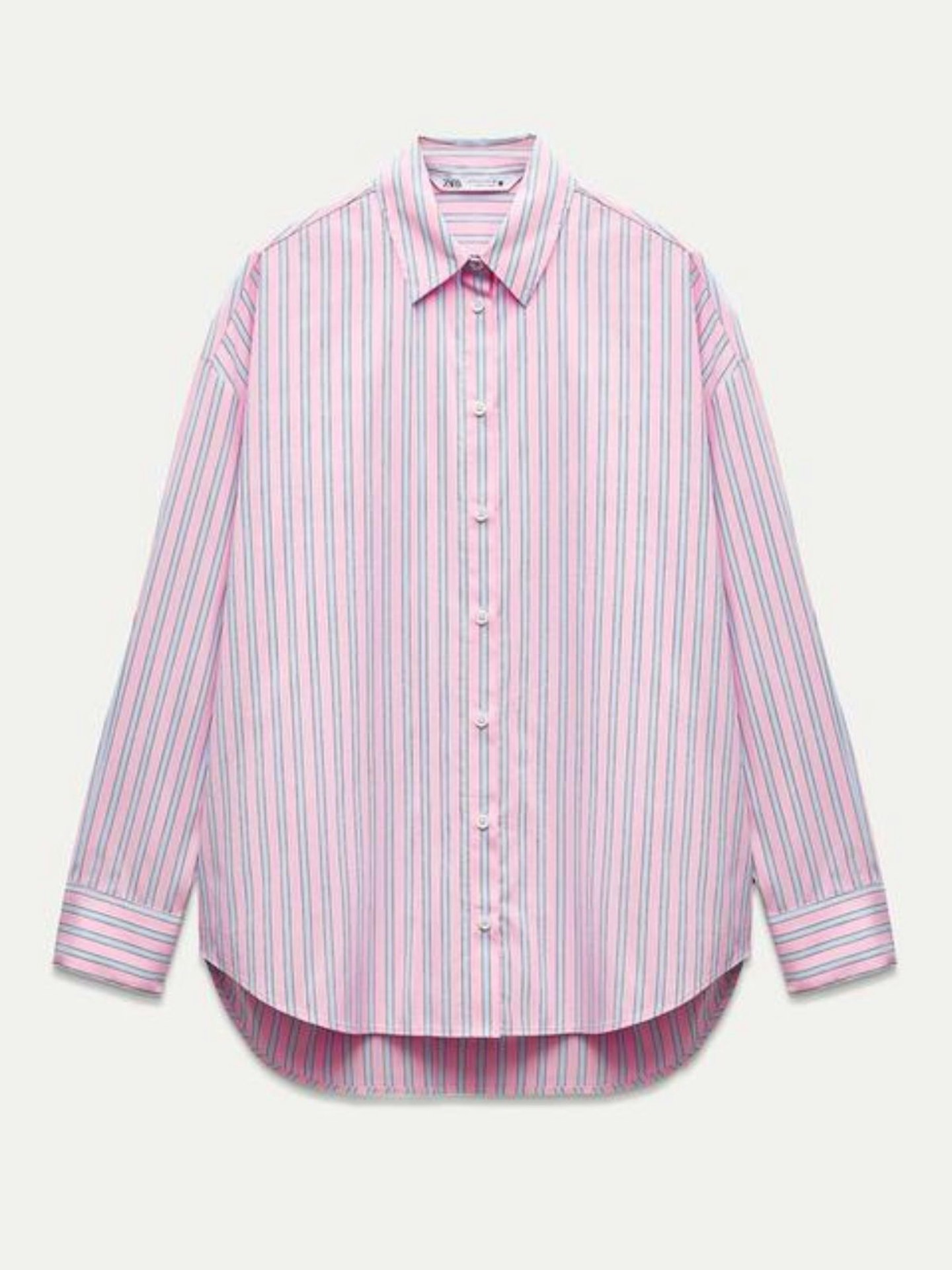 Striped Poplin Shirt