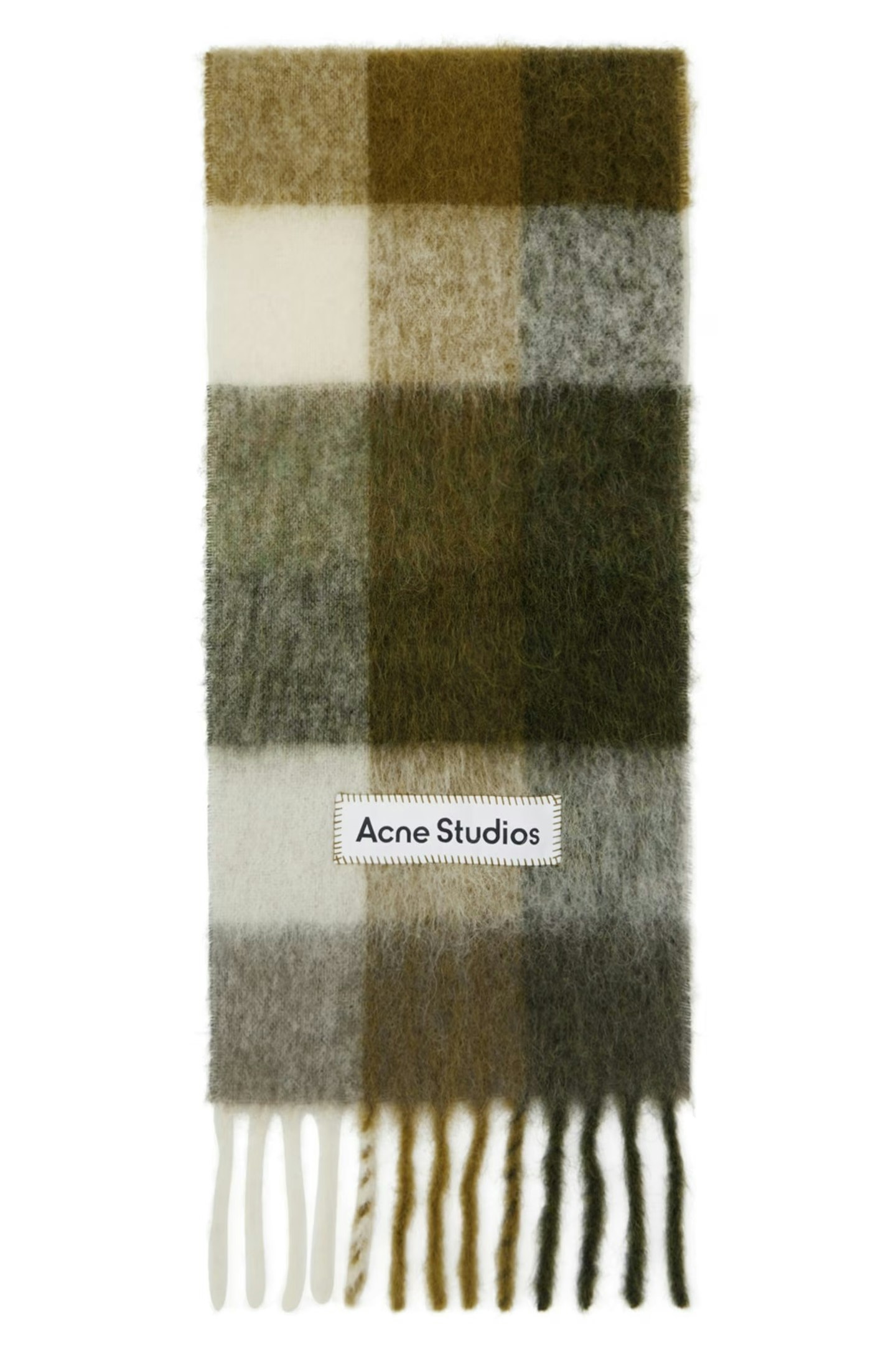 acne-studios-khaki-mohair-checked-scarf