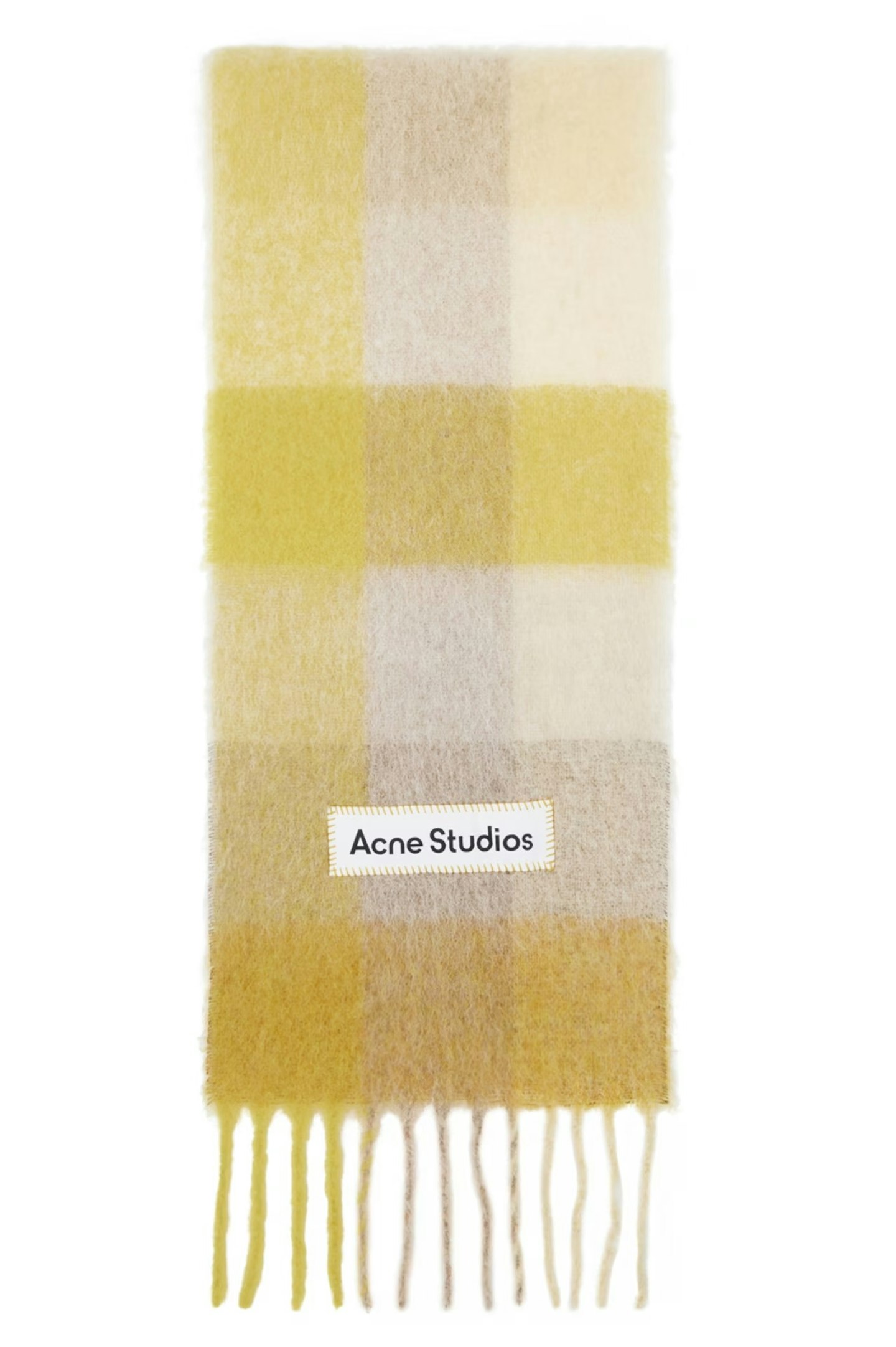 acne-studios-yellow-mohair-checked-scarf