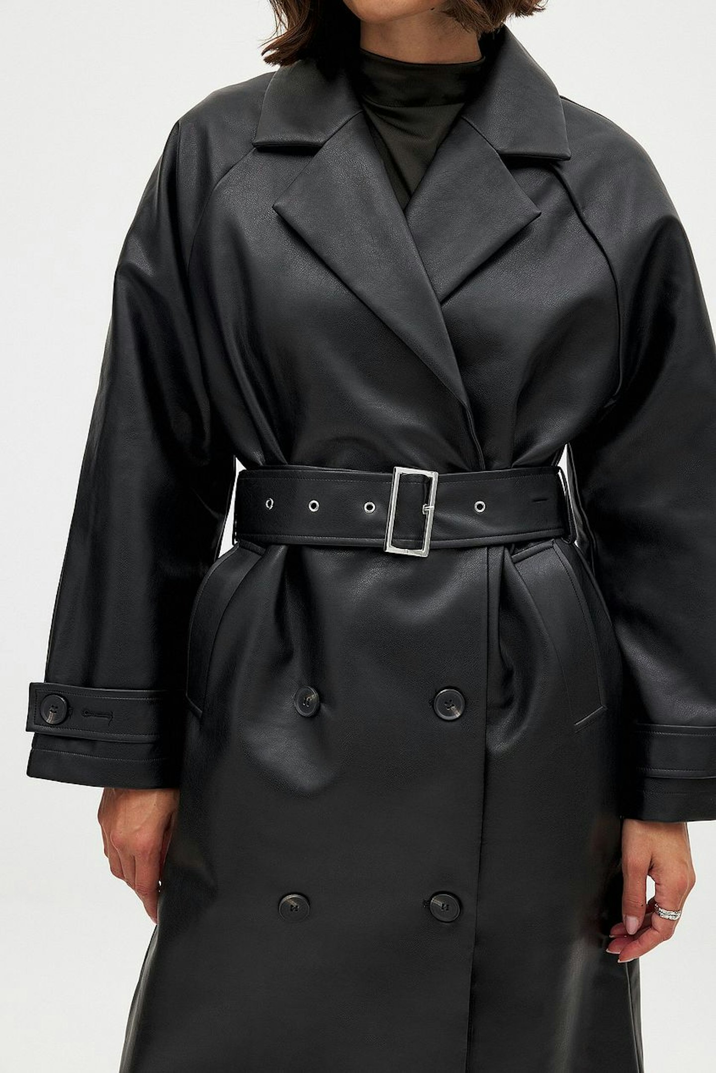 NA-KD, Belted Pu Trenchcoat