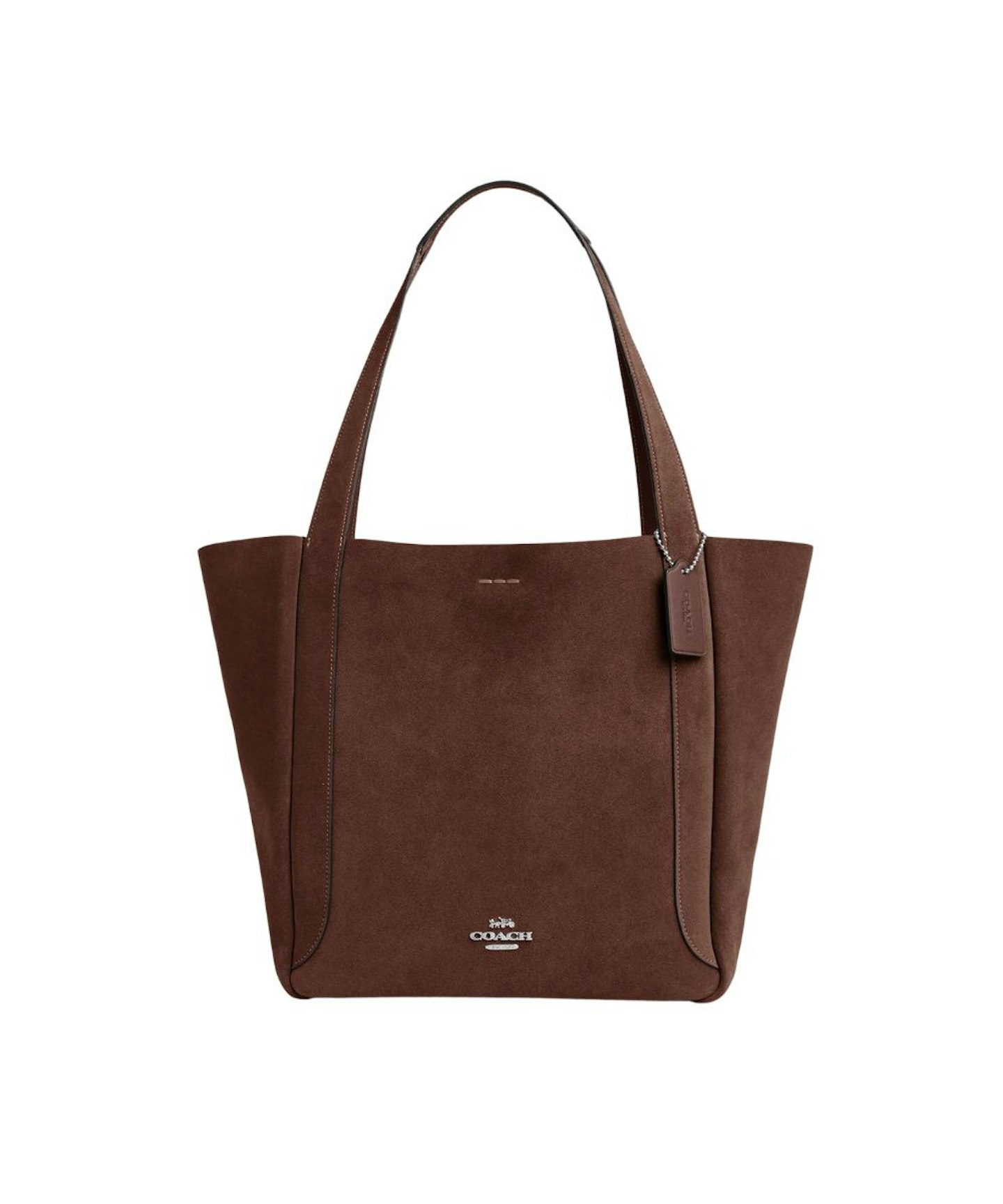 Hadley Tote Bag in Suede