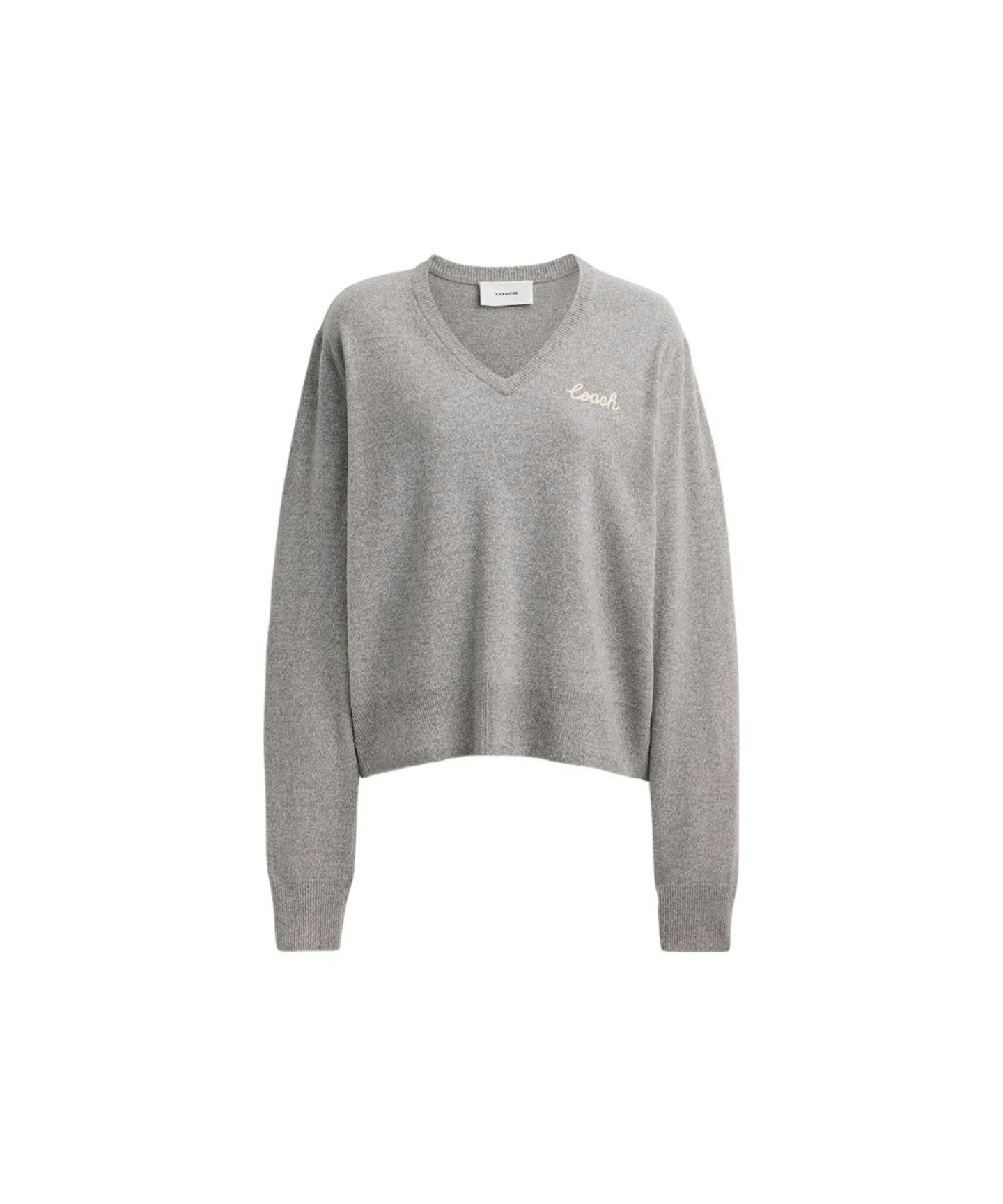 Coach V-Neck Sweater