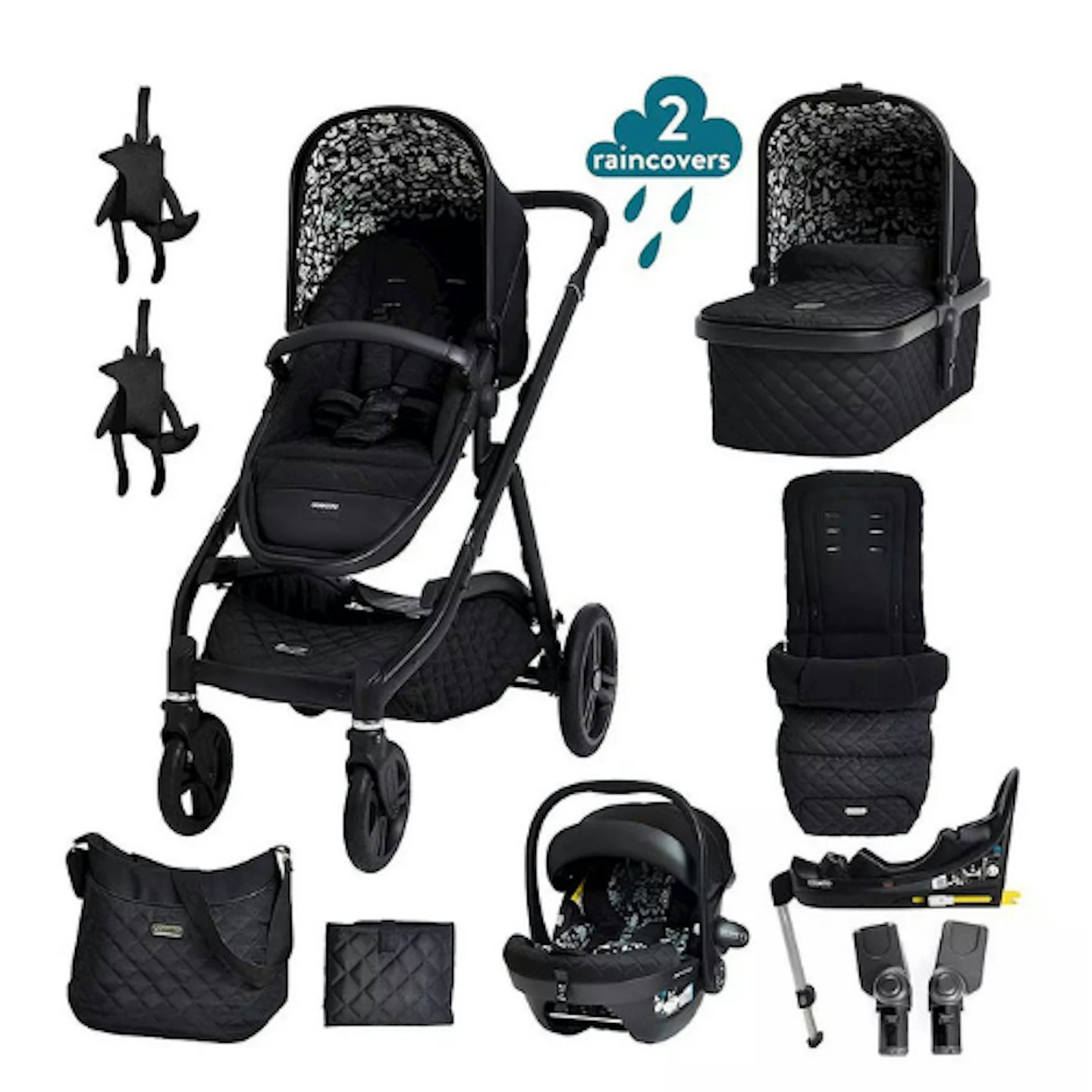 Cosatto Wow XL Everything Bundle Silhouette