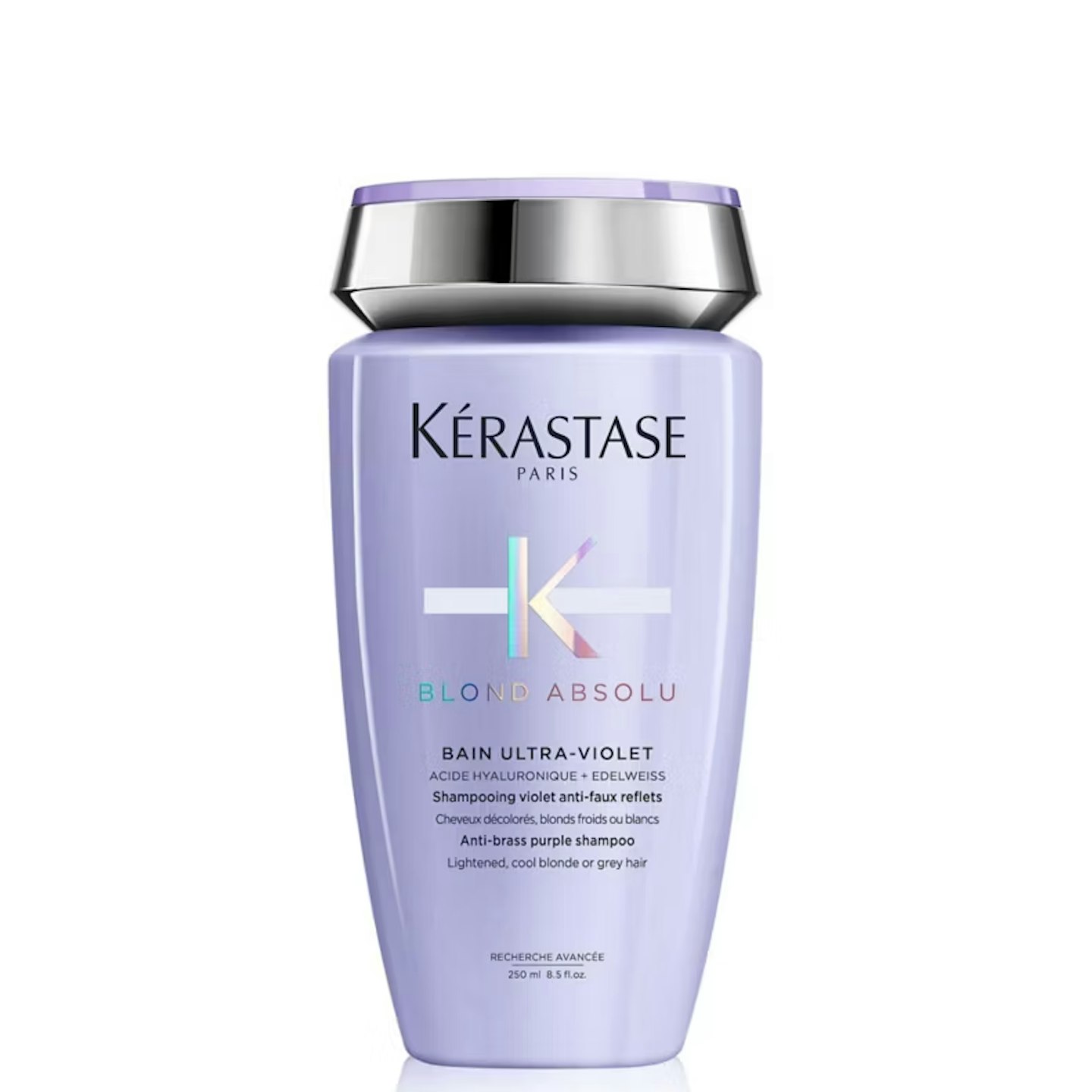 Kérastase Blond Absolu, Anti-Brass Purple Shampoo, For Cool Blondes and Grey Hair