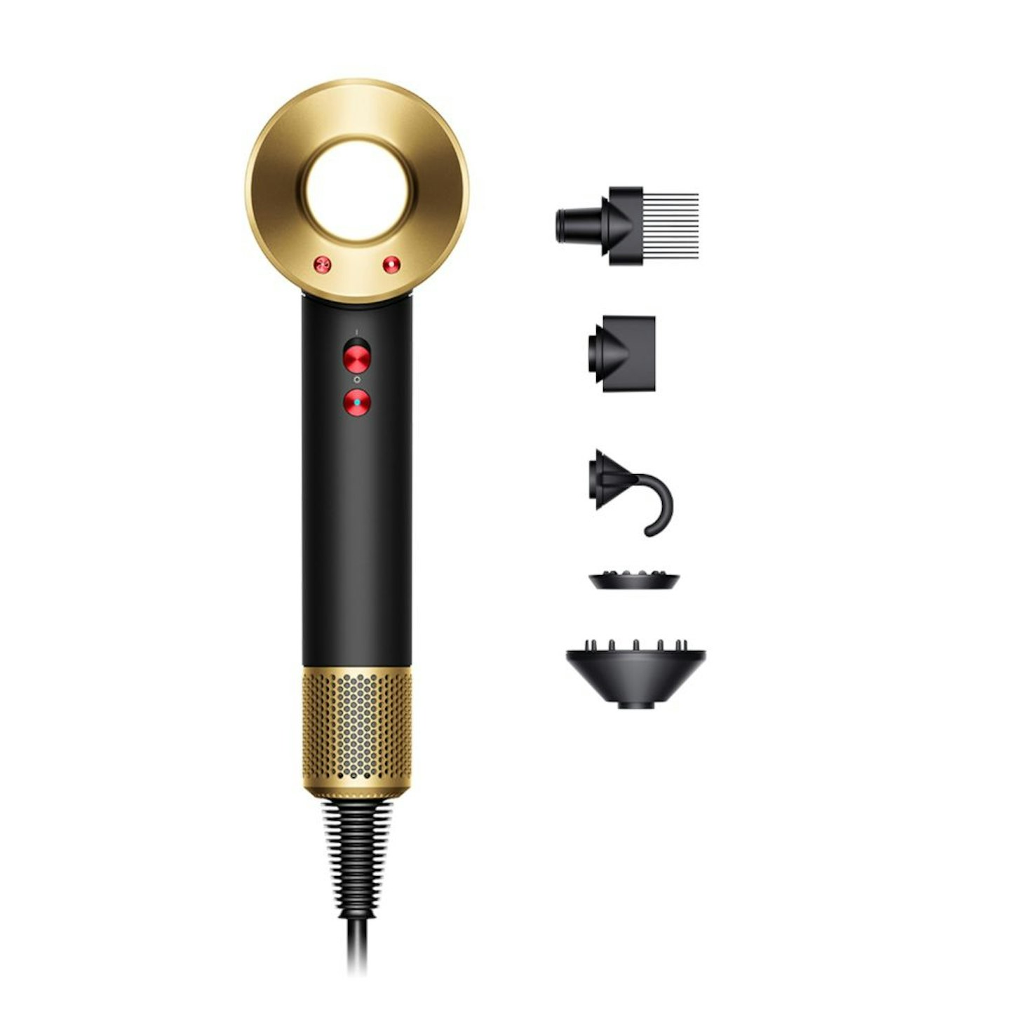 Dyson Supersonic™ Hair Dryer in Oynx and gold