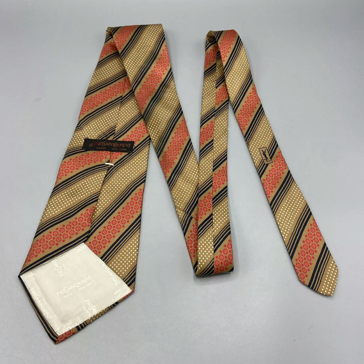 eBay saint laurent tie