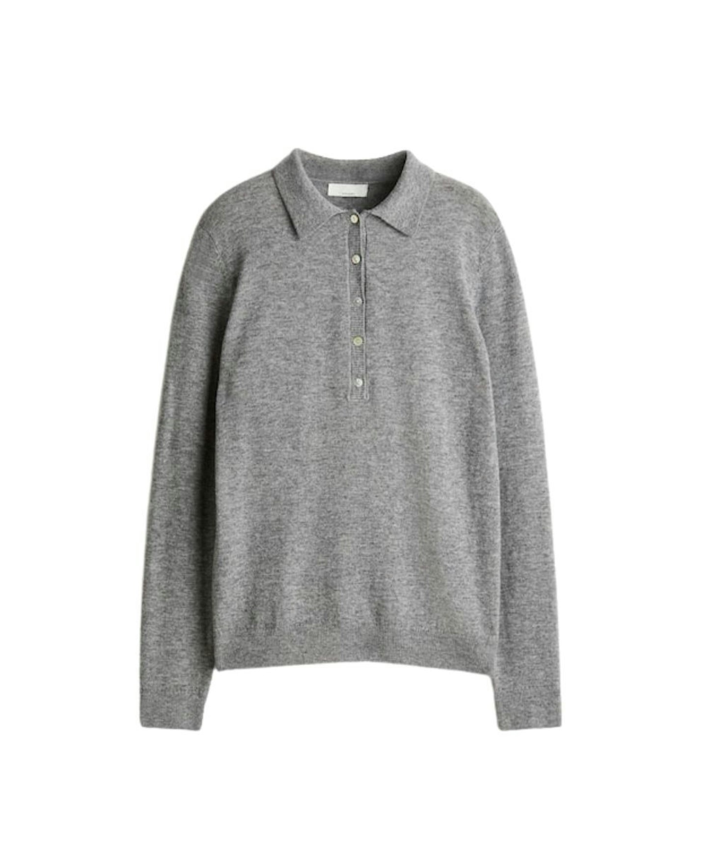 H&M Wool-Blend Polo-Shirt