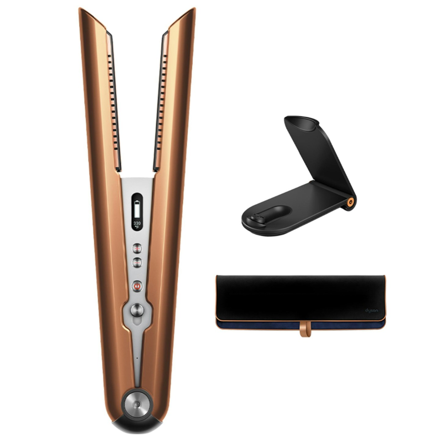 copper dyson hair straighteners