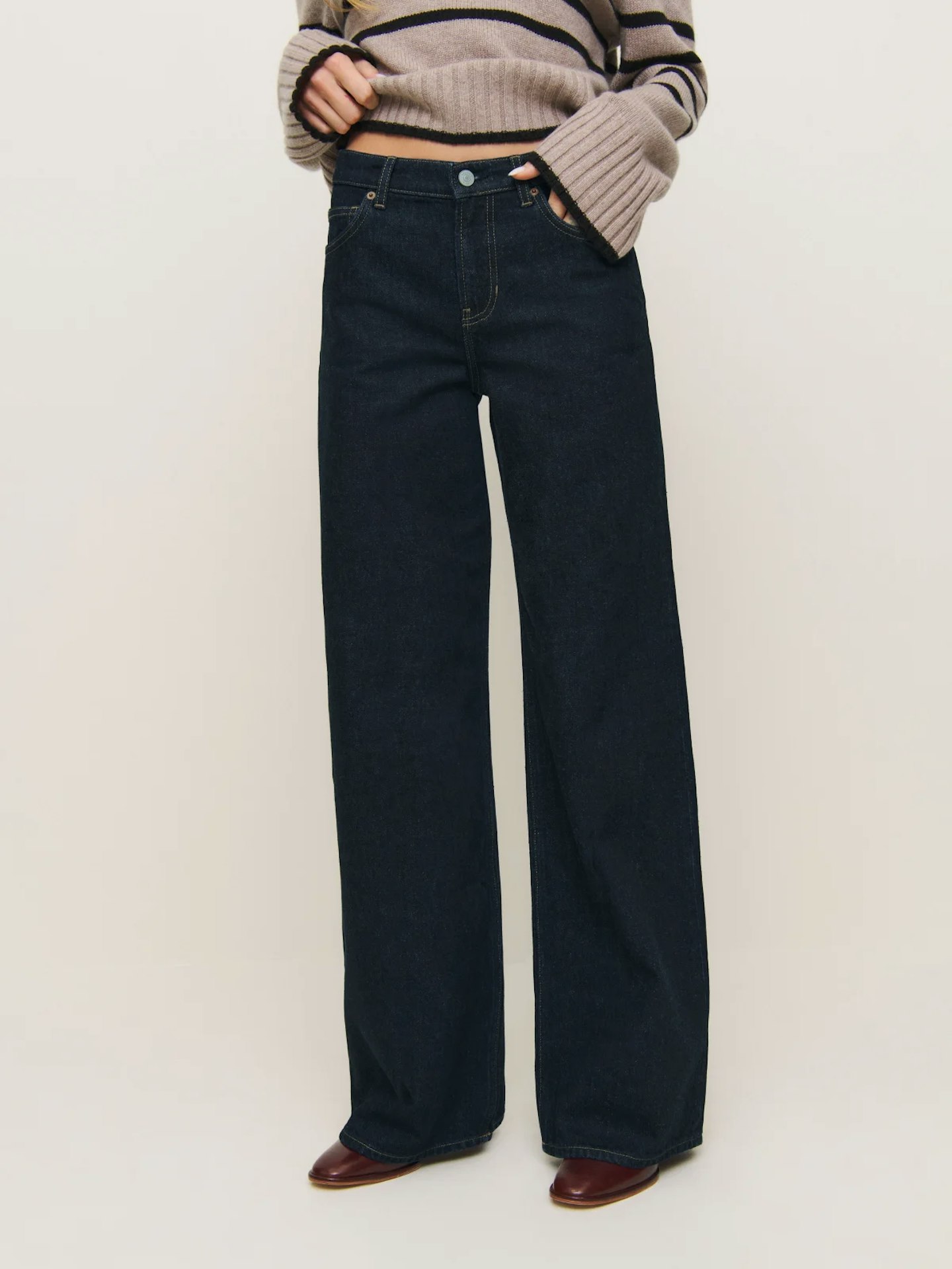 Reformation, Cary Low Rise Slouchy Jean