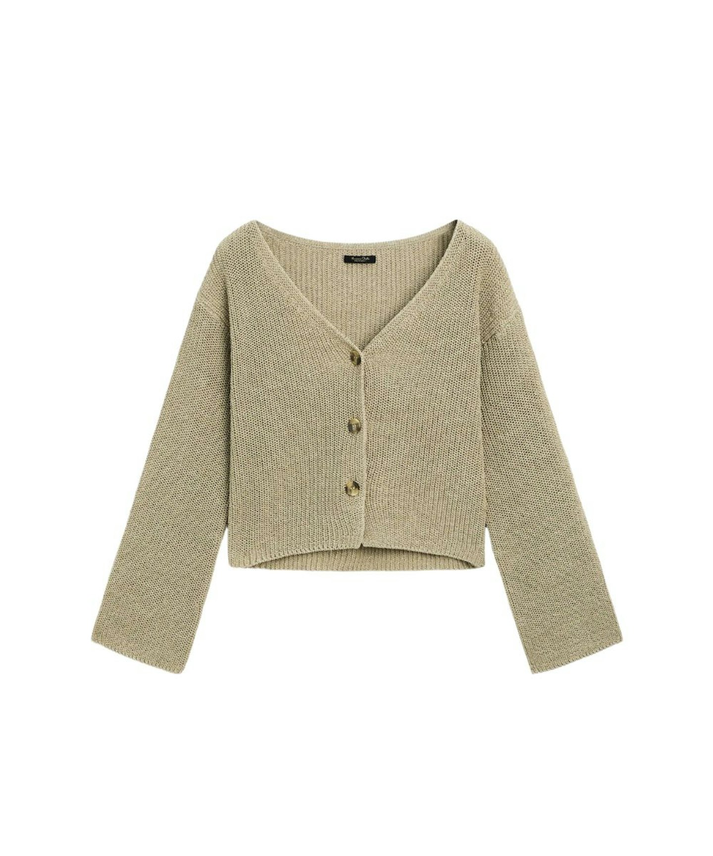 Massimo Dutti V-Neck Cardigan