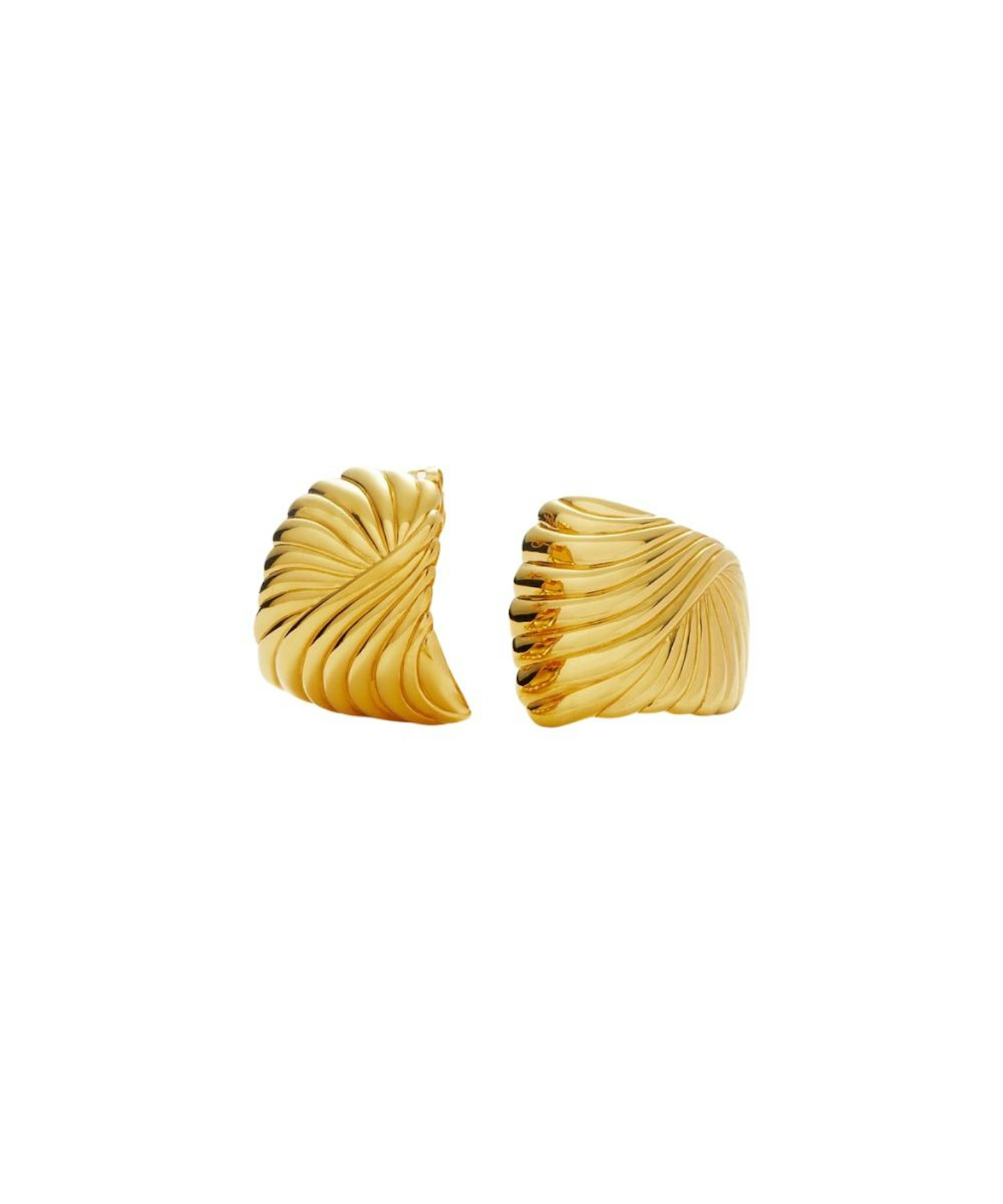 Missoma Ripple Oversized Stud Earrings