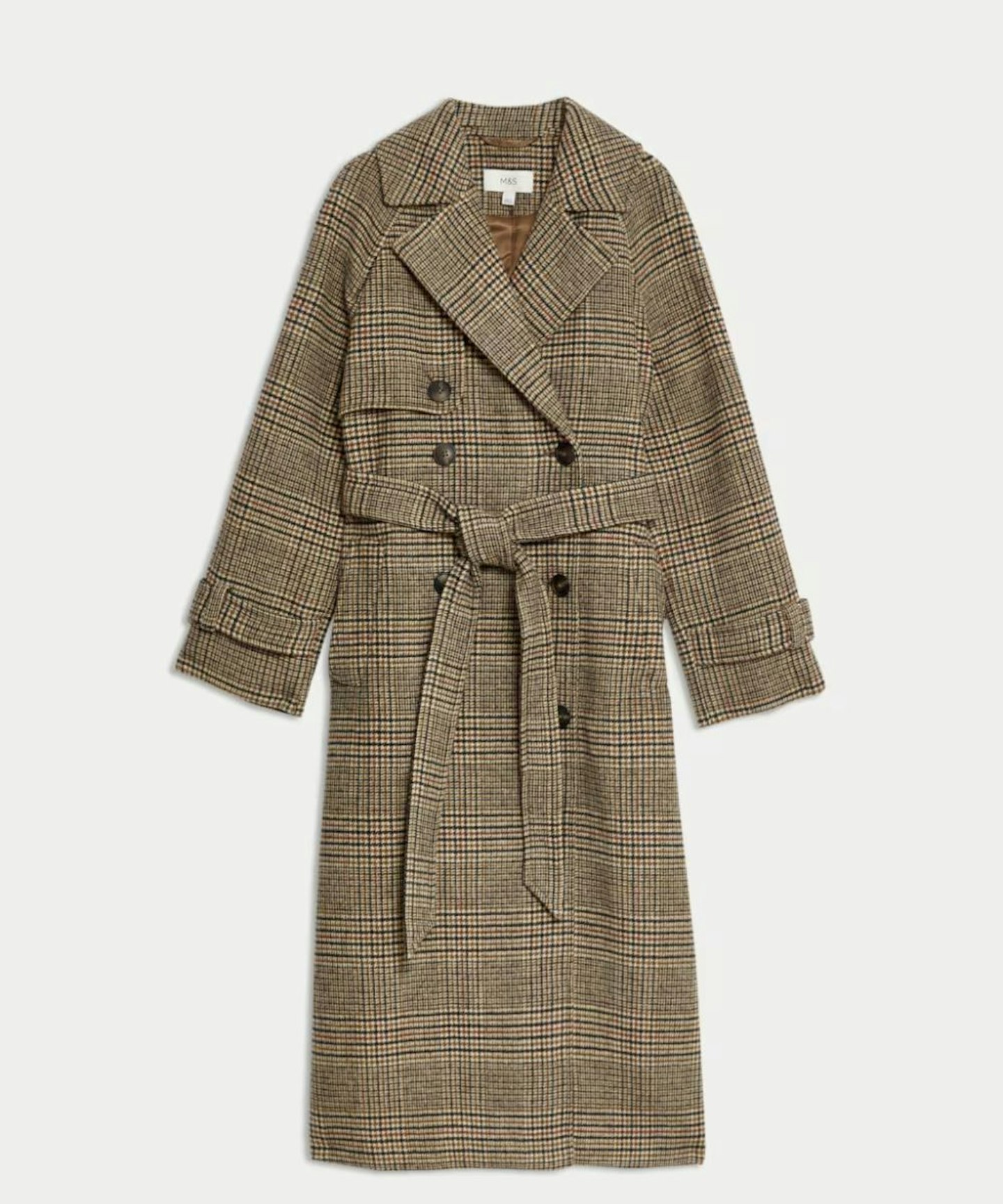 M&S, Checked Trench Coat