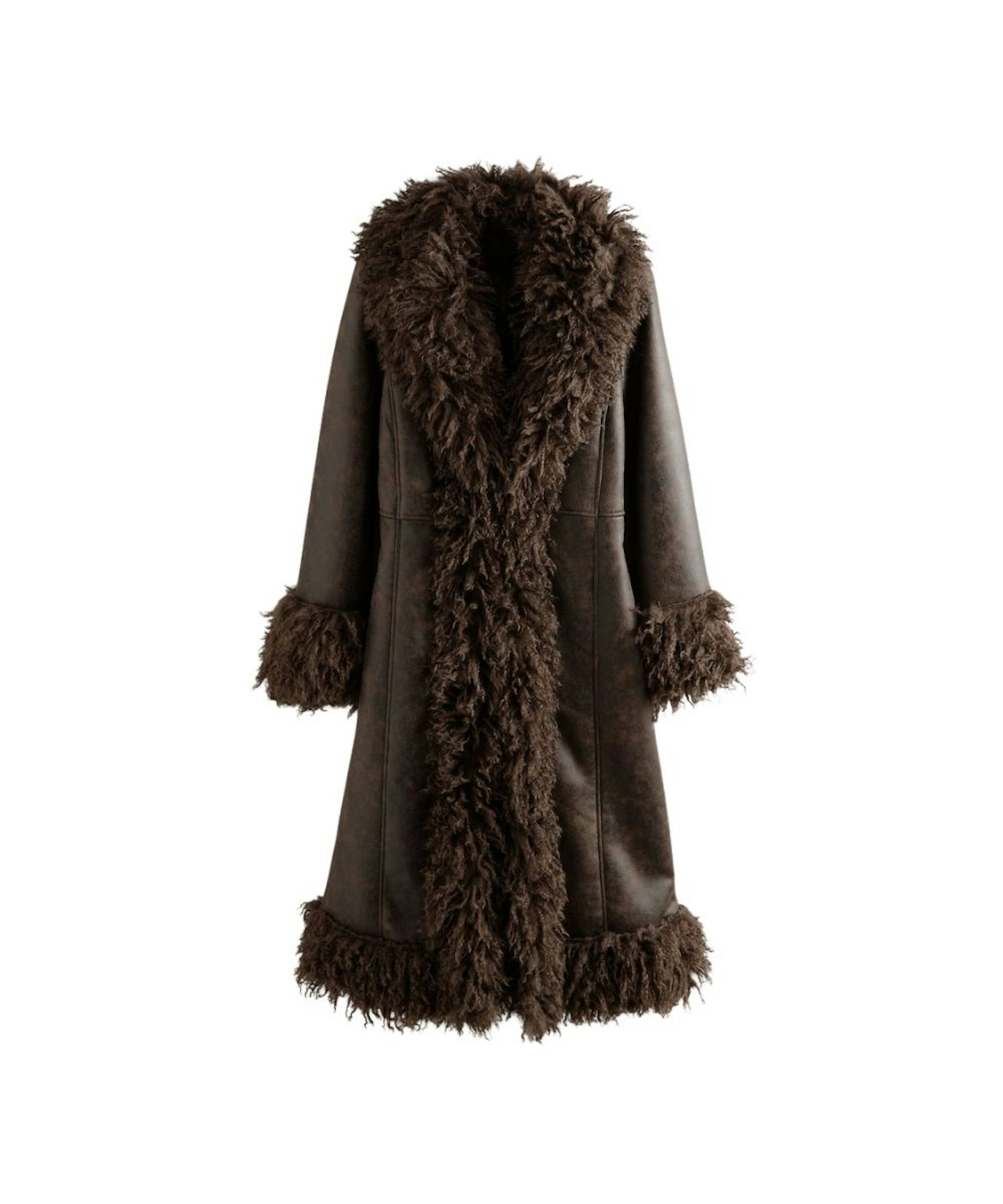 Next, Chocolate Brown Penny Lane Coat