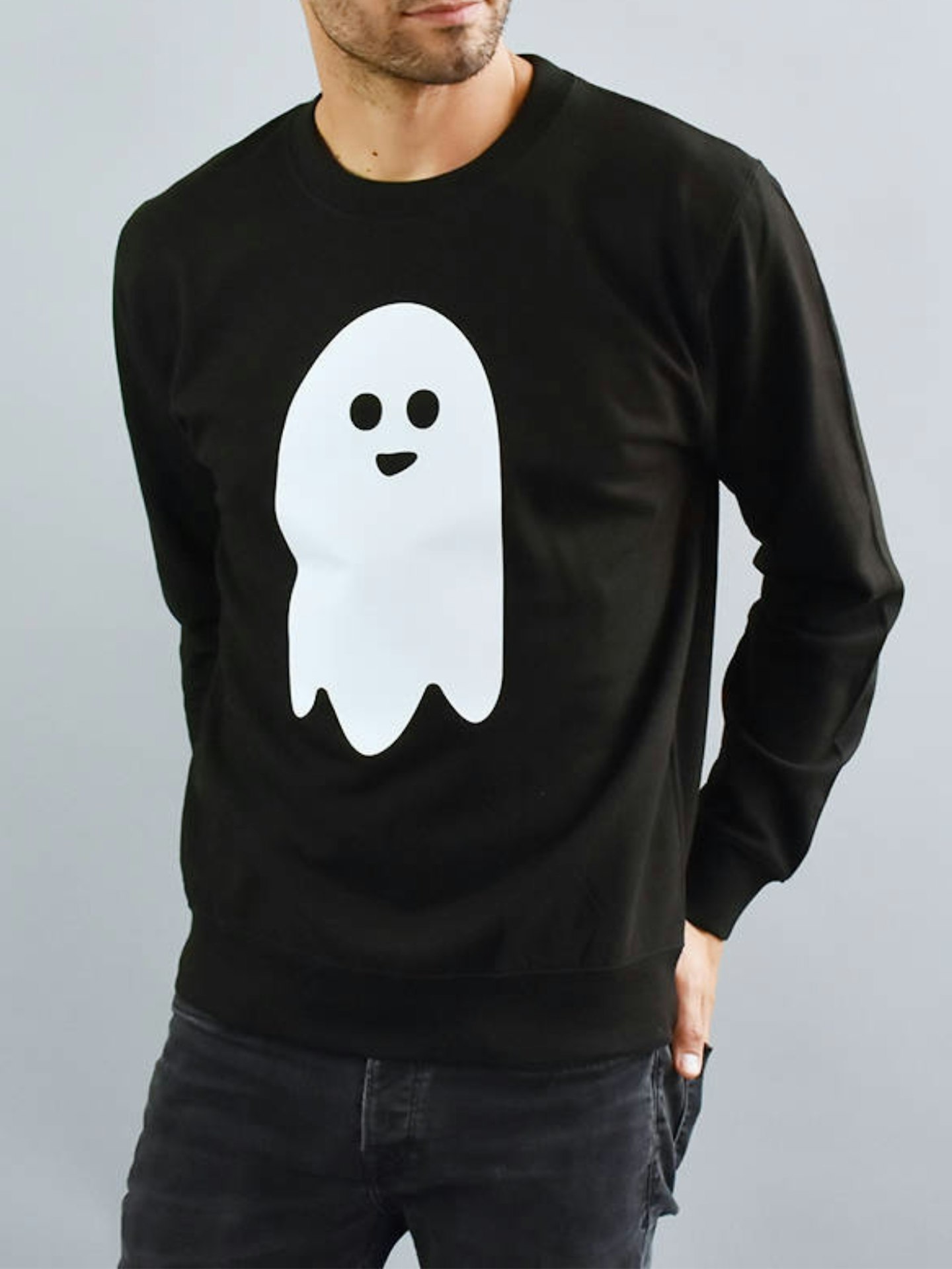 Not On The High Street Ghost Sweatshirt