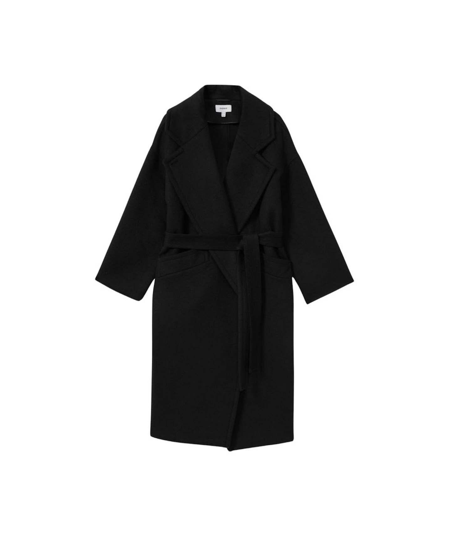 Bridget Wool-Blend Blindseam Coat 