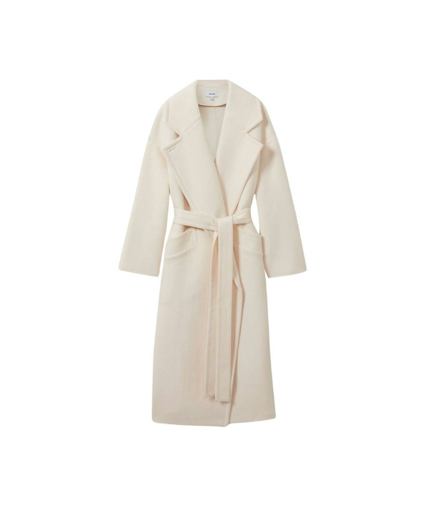 Reiss Bridget Wool-Blend Blindseam Coat