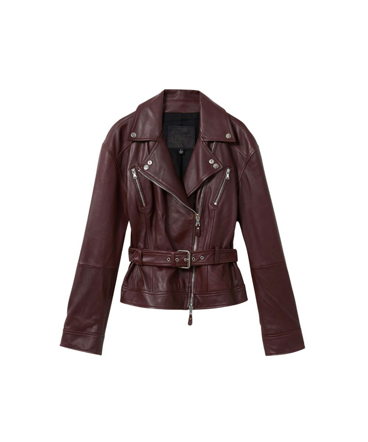 Paige Leather Moto Jacket 