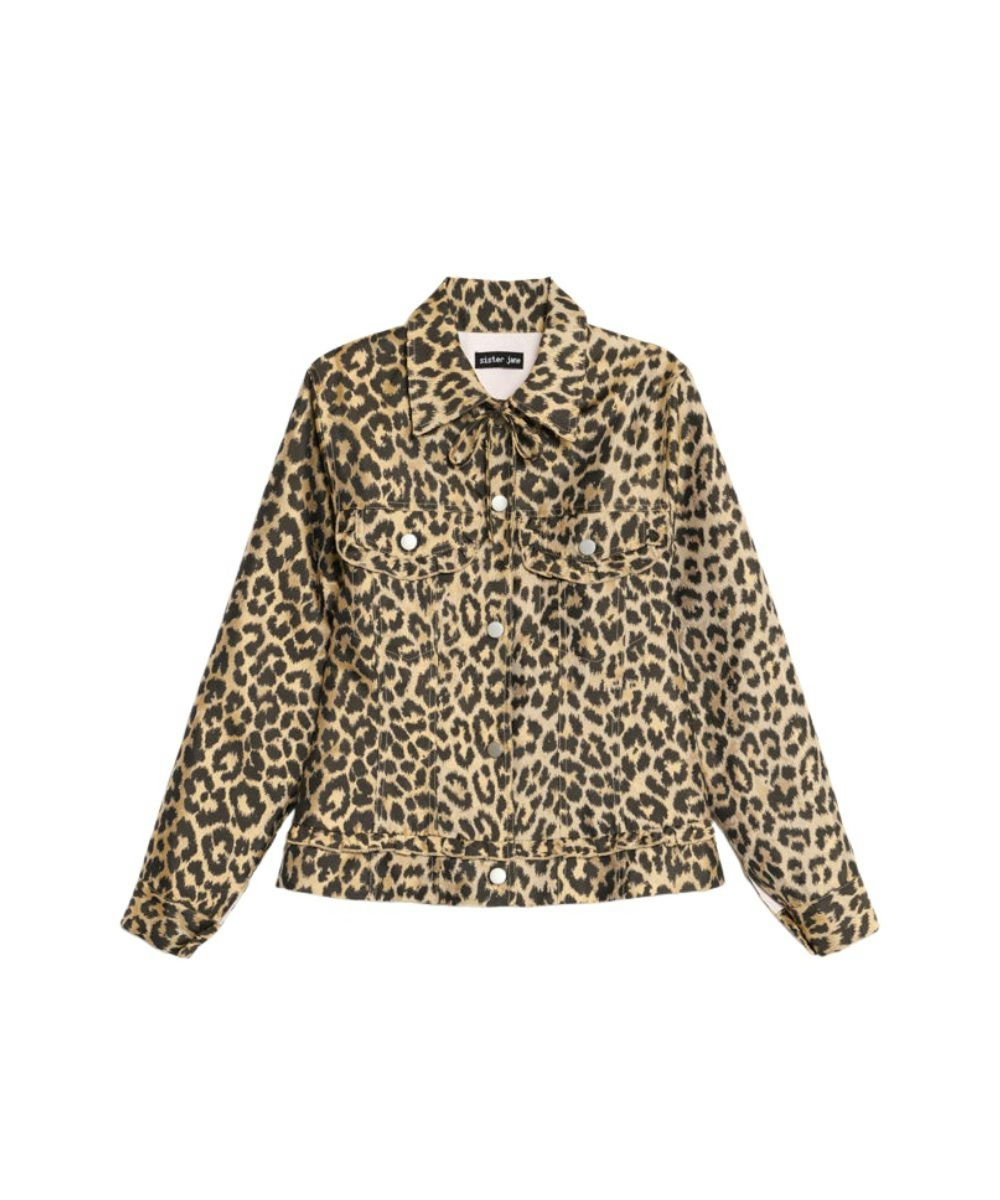 Sister Jane Lola Leopard Jacquard Jacket