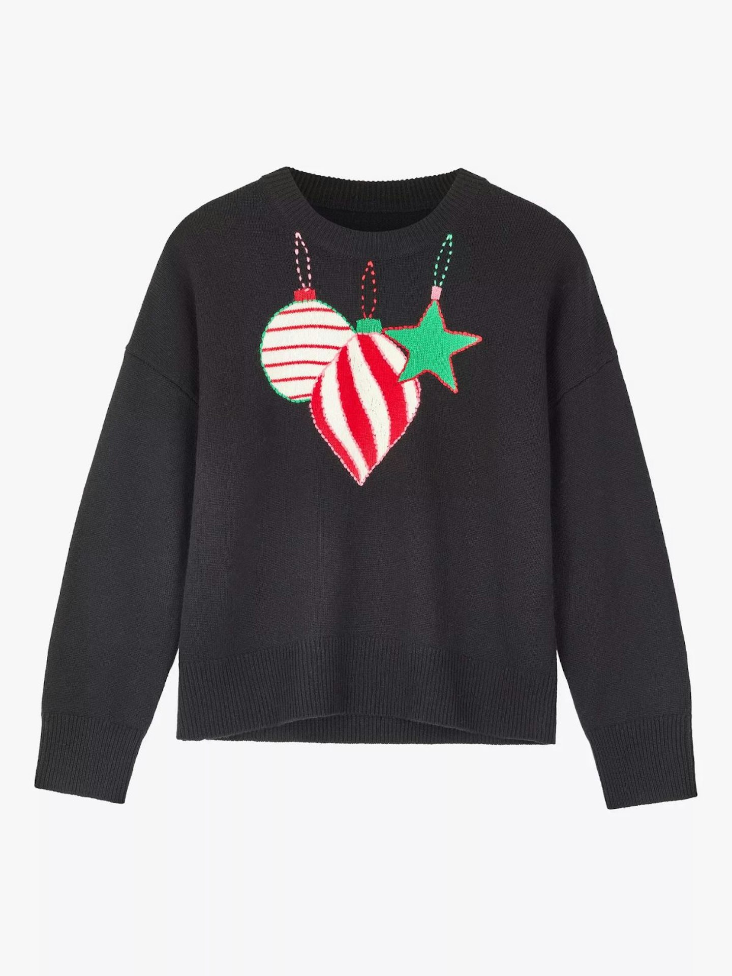 Chinti & Parker, Wool Cashmere Bauble Jumper