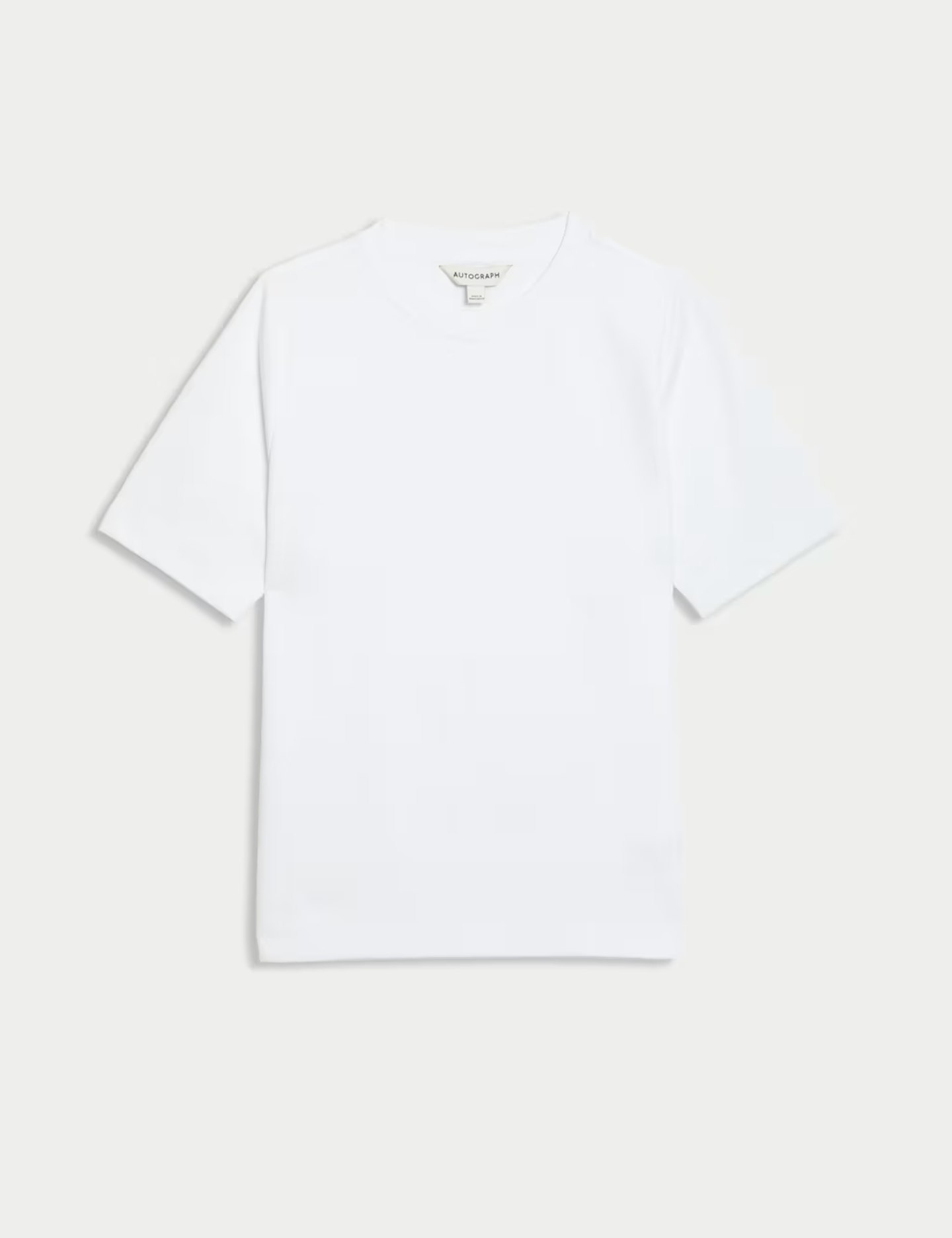 Cotton Rich Crew Neck T Shirt